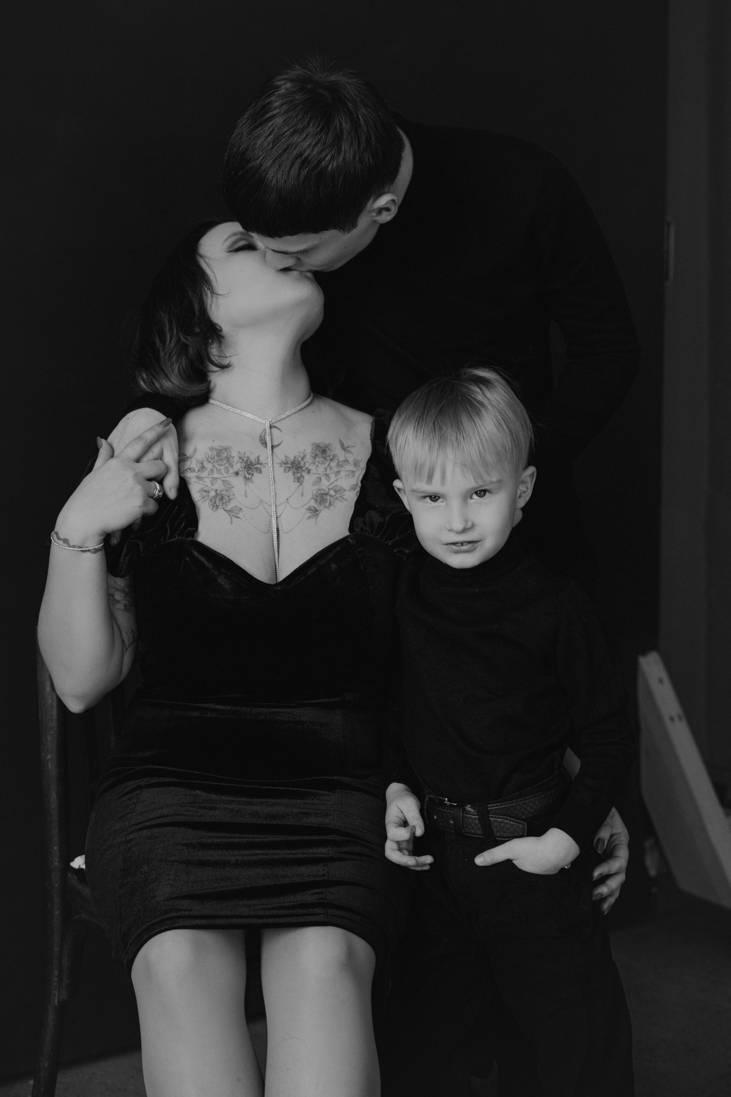 Цвет настроения чёрный. Свадебный фотограф в Новосибирске Анастасия Бантик