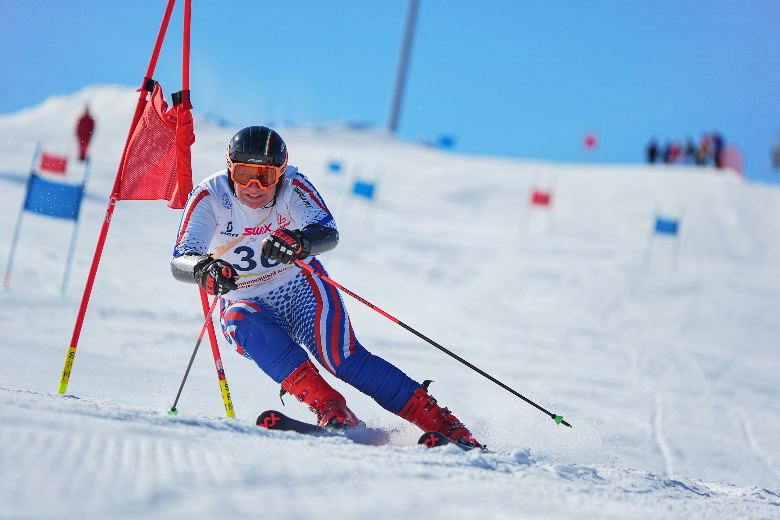 Соревнования «Приз горнолыжного клуба Леонида Тягачева», GS, 2024. Фотограф Студитский Евгений