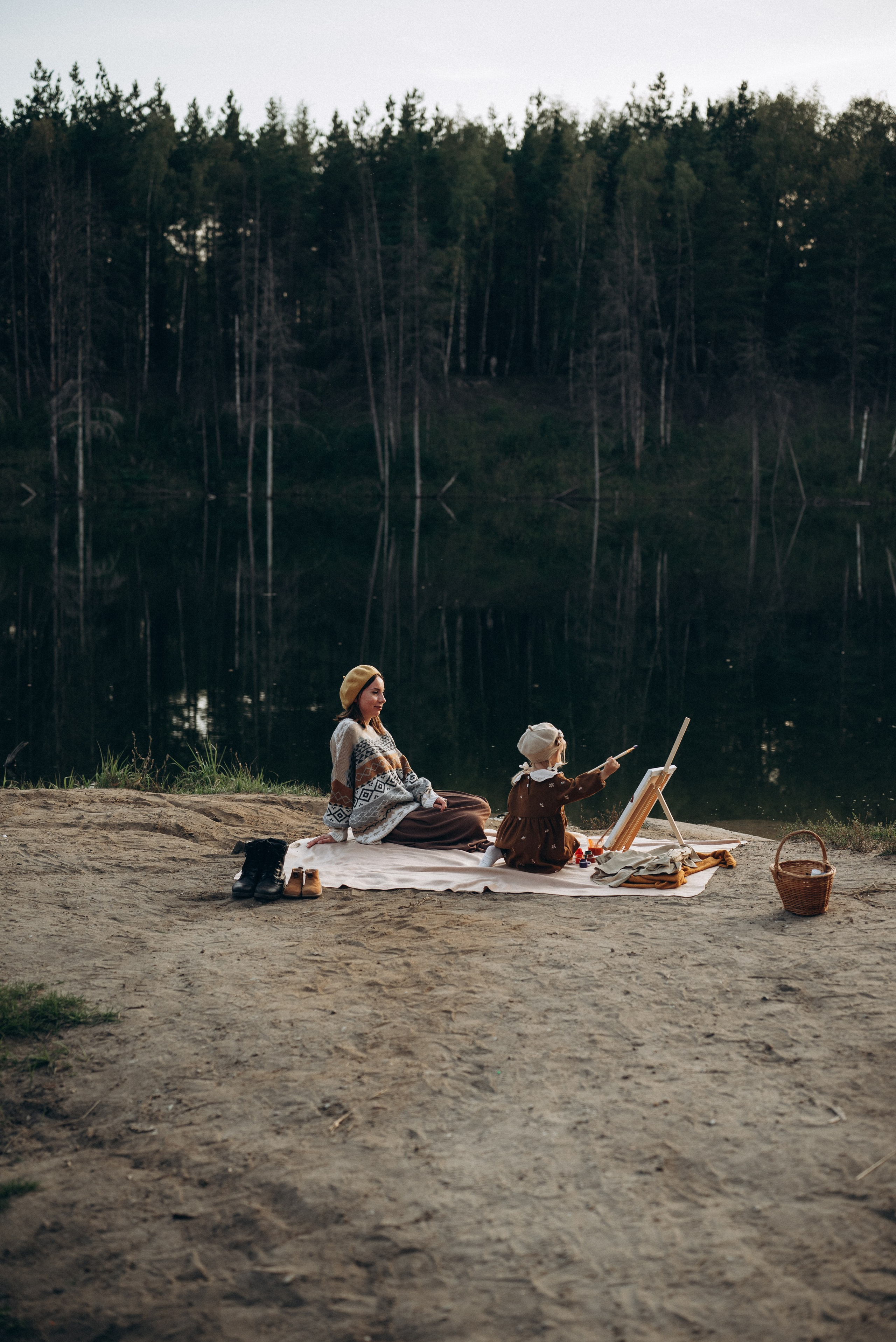 Лена и Викуля. Семейный фотограф в Москве Дарья Пузикова
