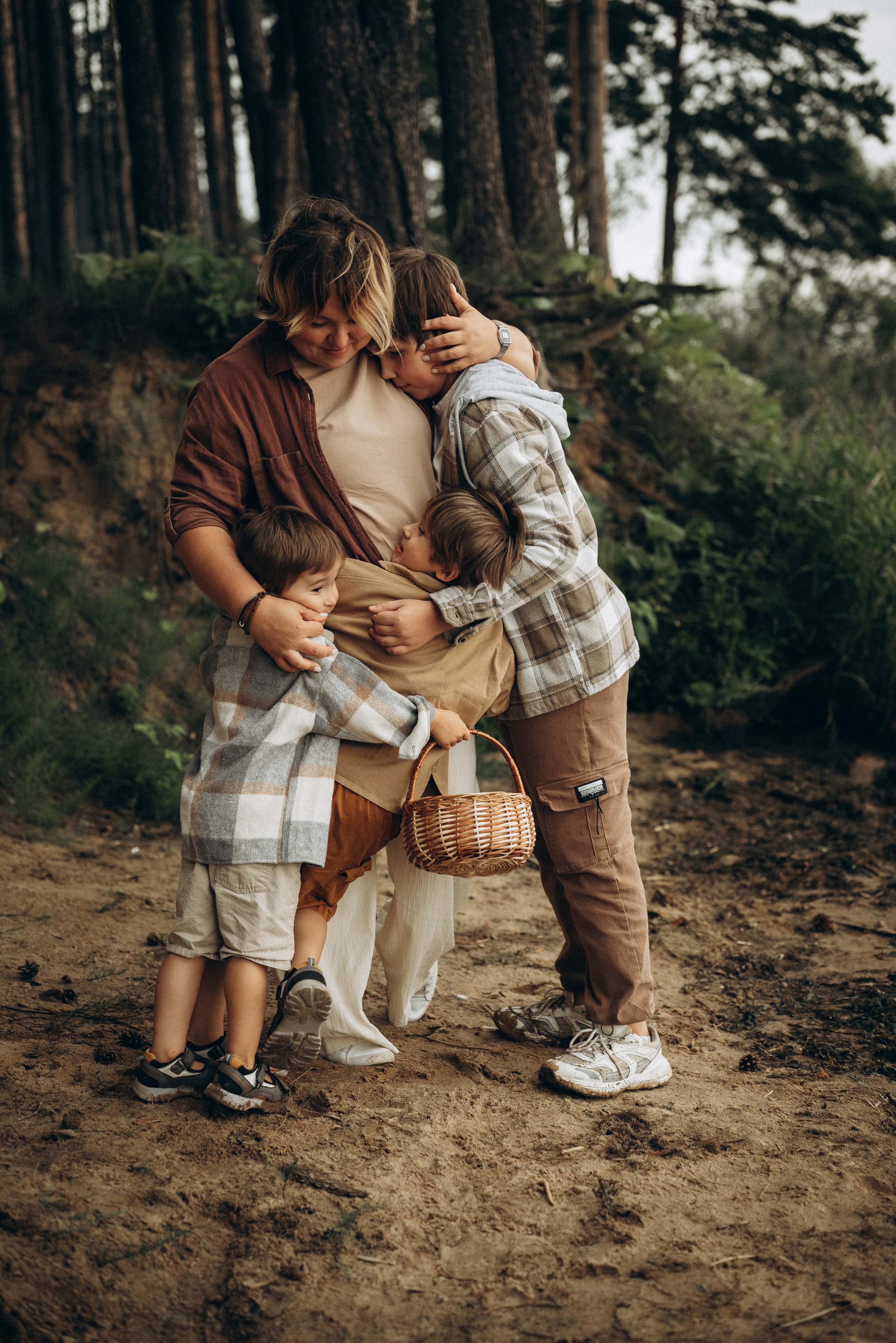 Летним вечером…. Семейный фотограф в Москве Дарья Пузикова