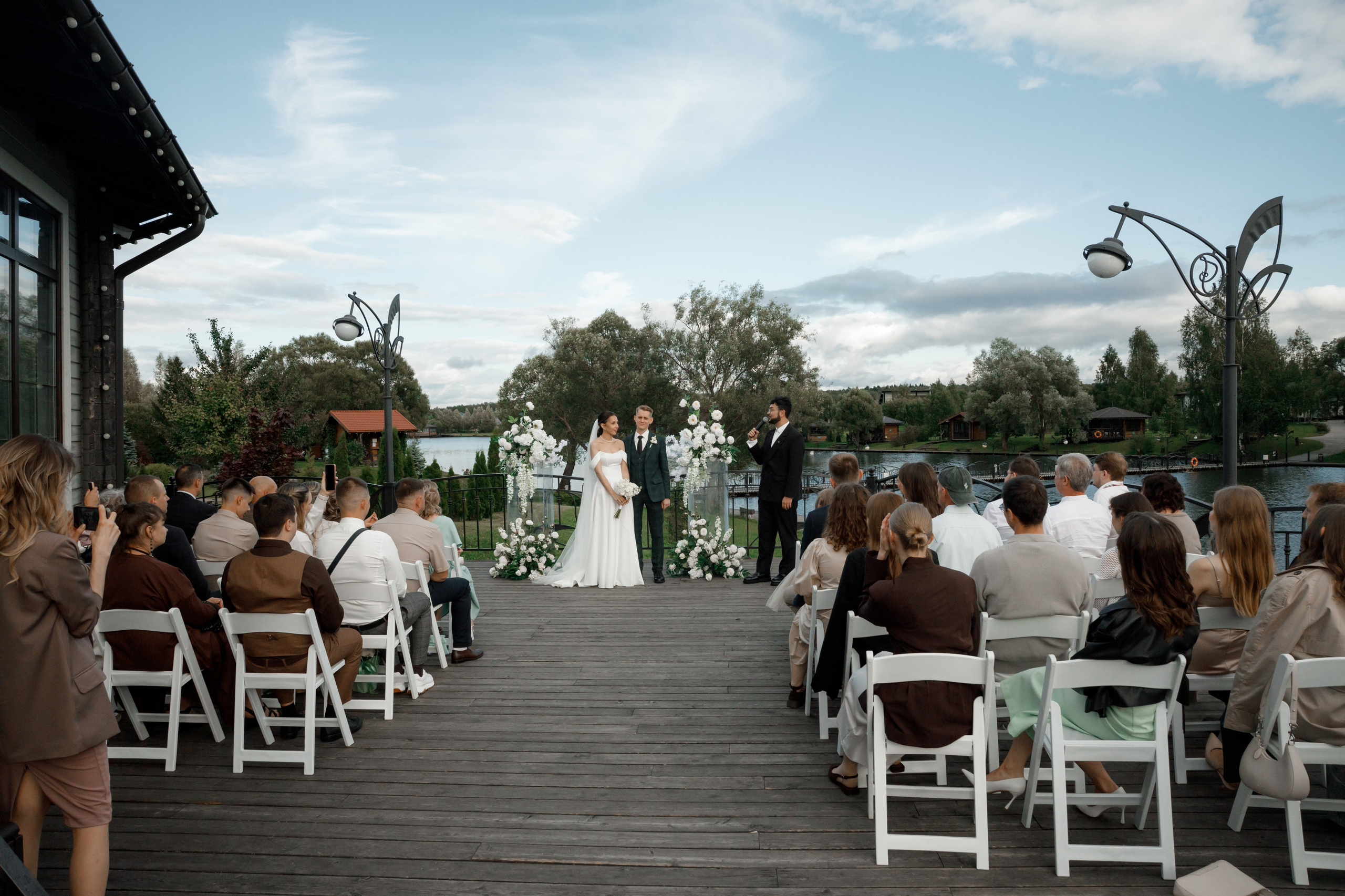 Регистрация в отеле Fish Point, ЗАГС Бутово, прогулка в Остафьево. Свадебный и репортажный фотограф (Москва, Королев и другие)