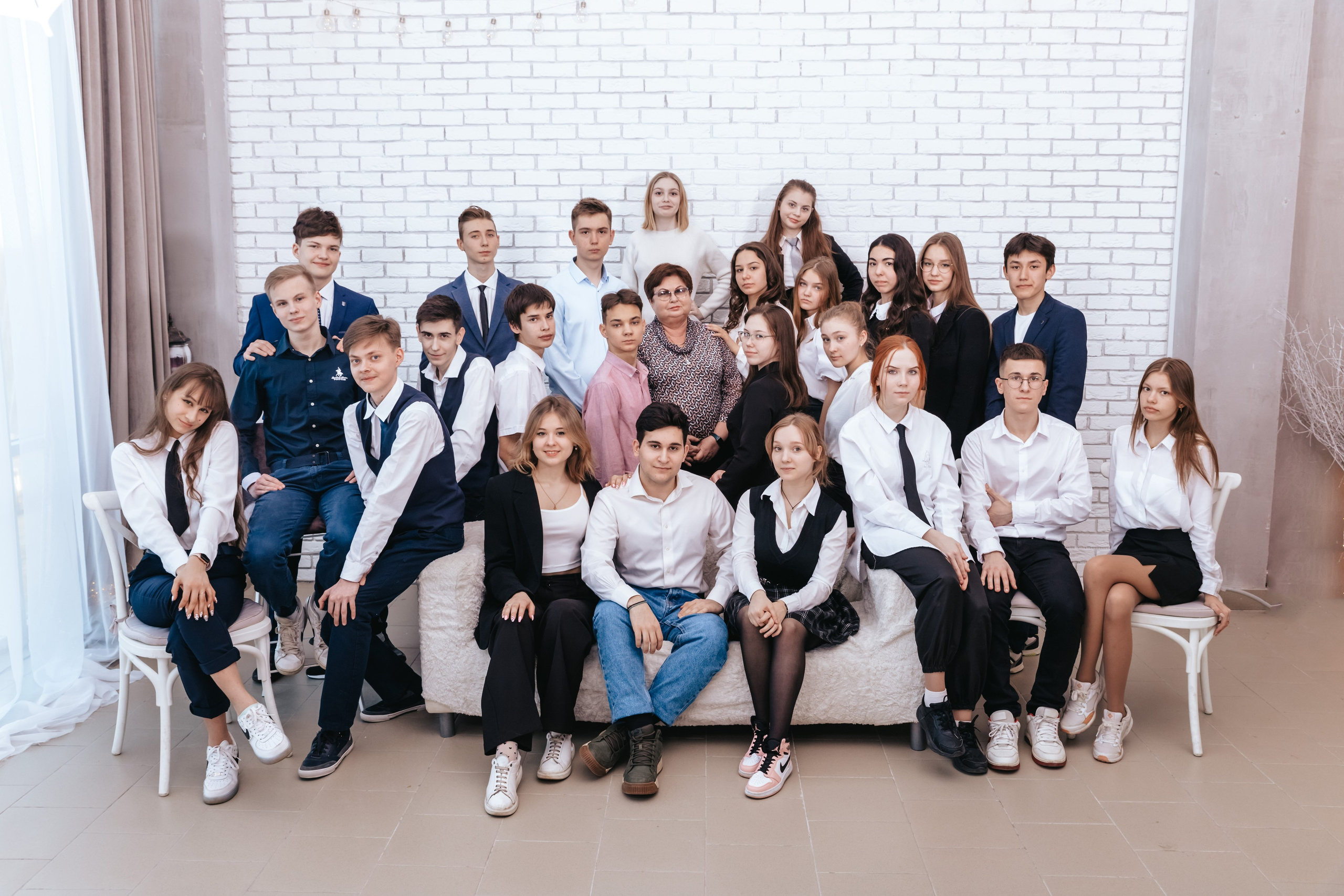 Общее фото (старшие классы). Фотограф Ногинск Электросталь Наталья Осетрова