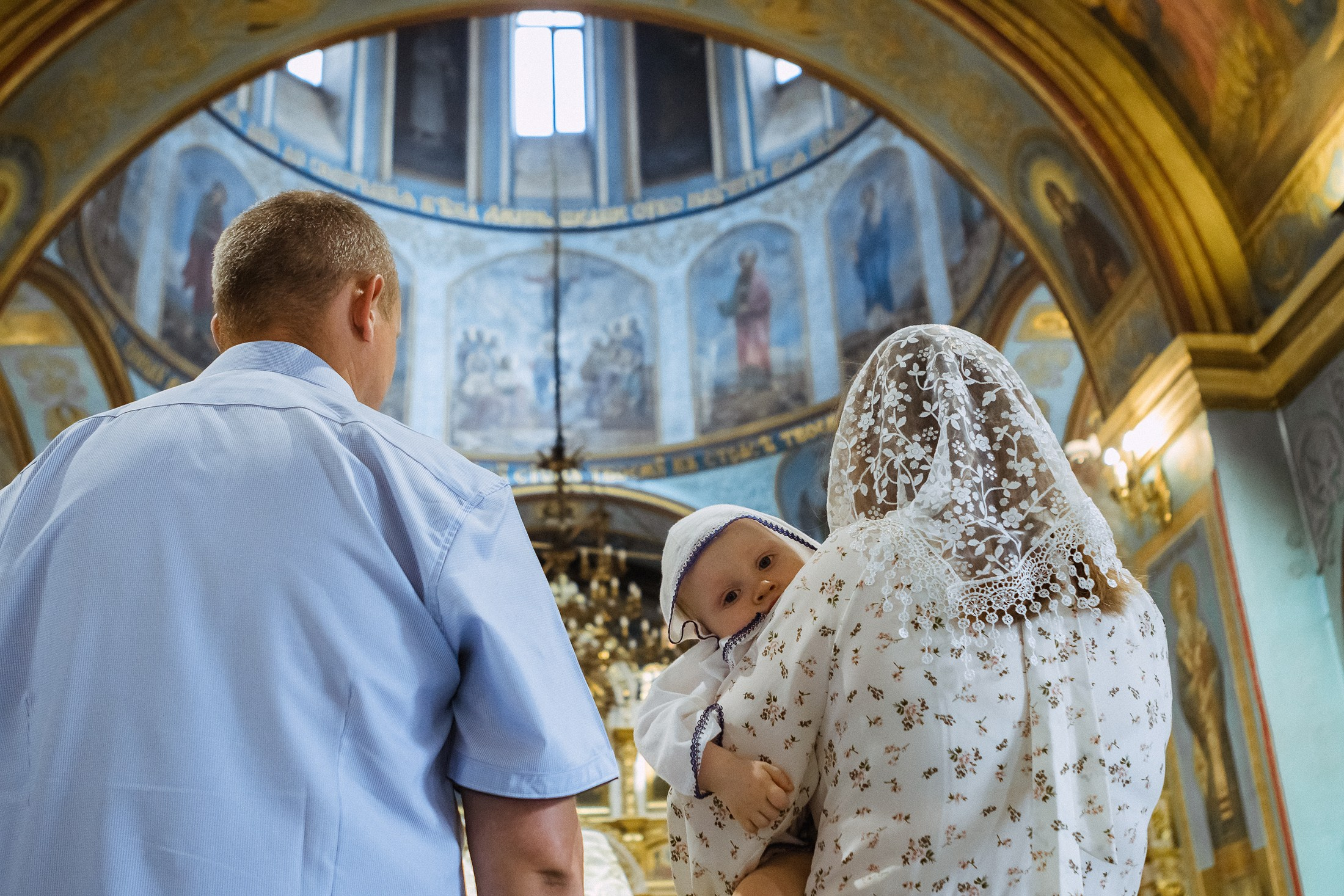 Таинство крещения. Фотографы в городе Волгограде — Людмила Агеева и Алексей Околелов