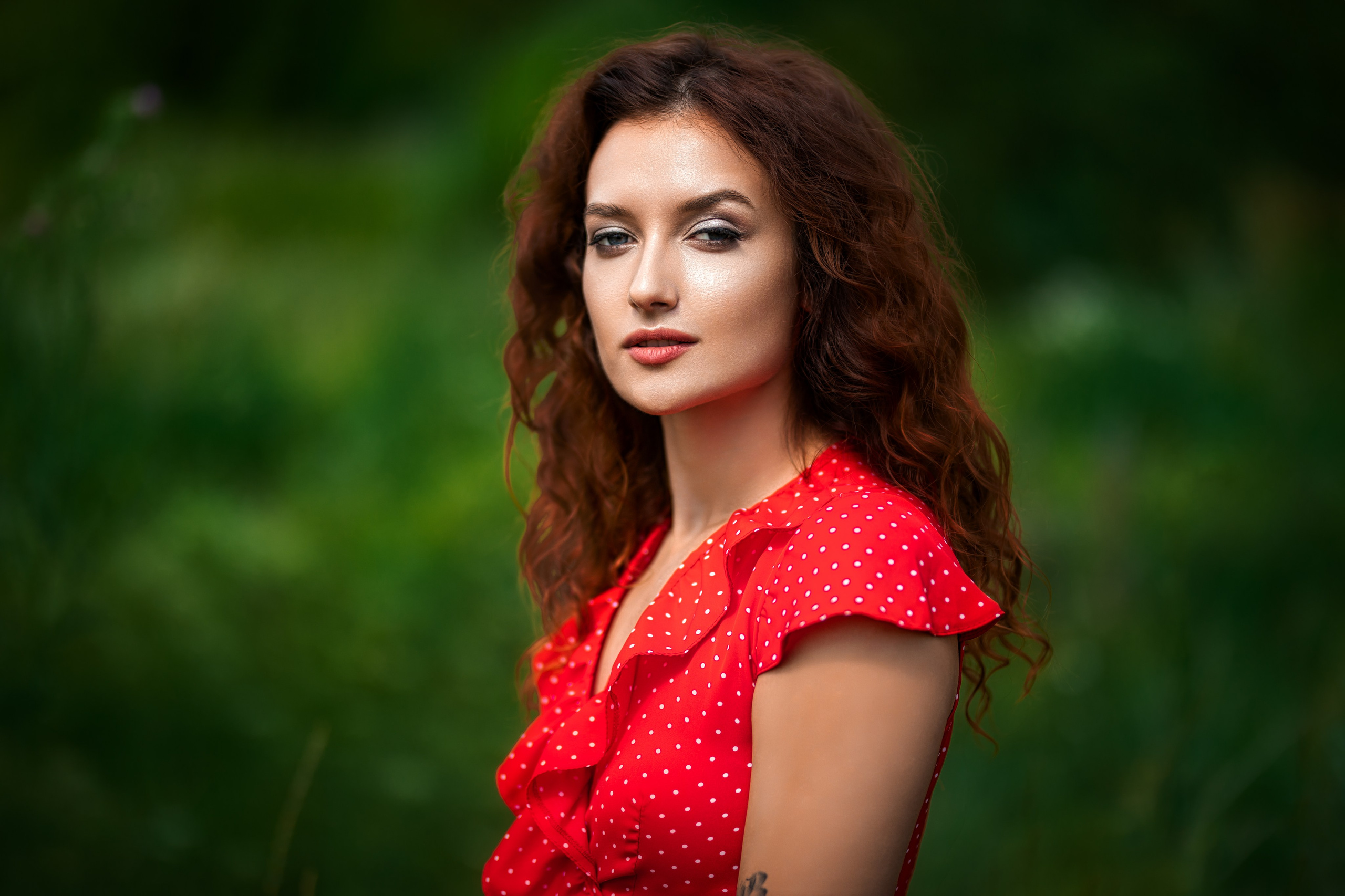 Съемка с Анастасией на природе в формате для «себя»