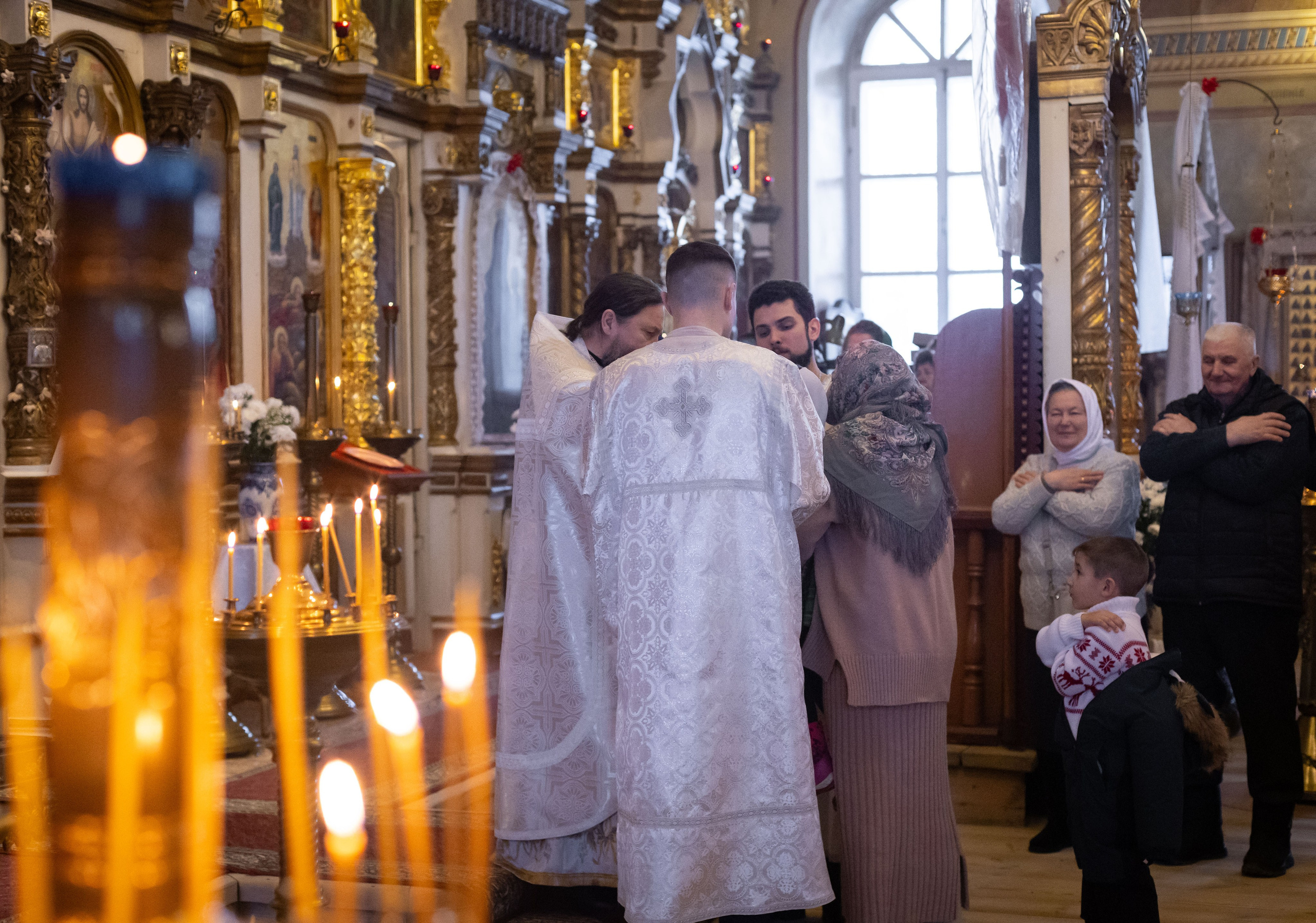 Крещение. Утренняя. Семейный и детский фотограф Анна Петракова