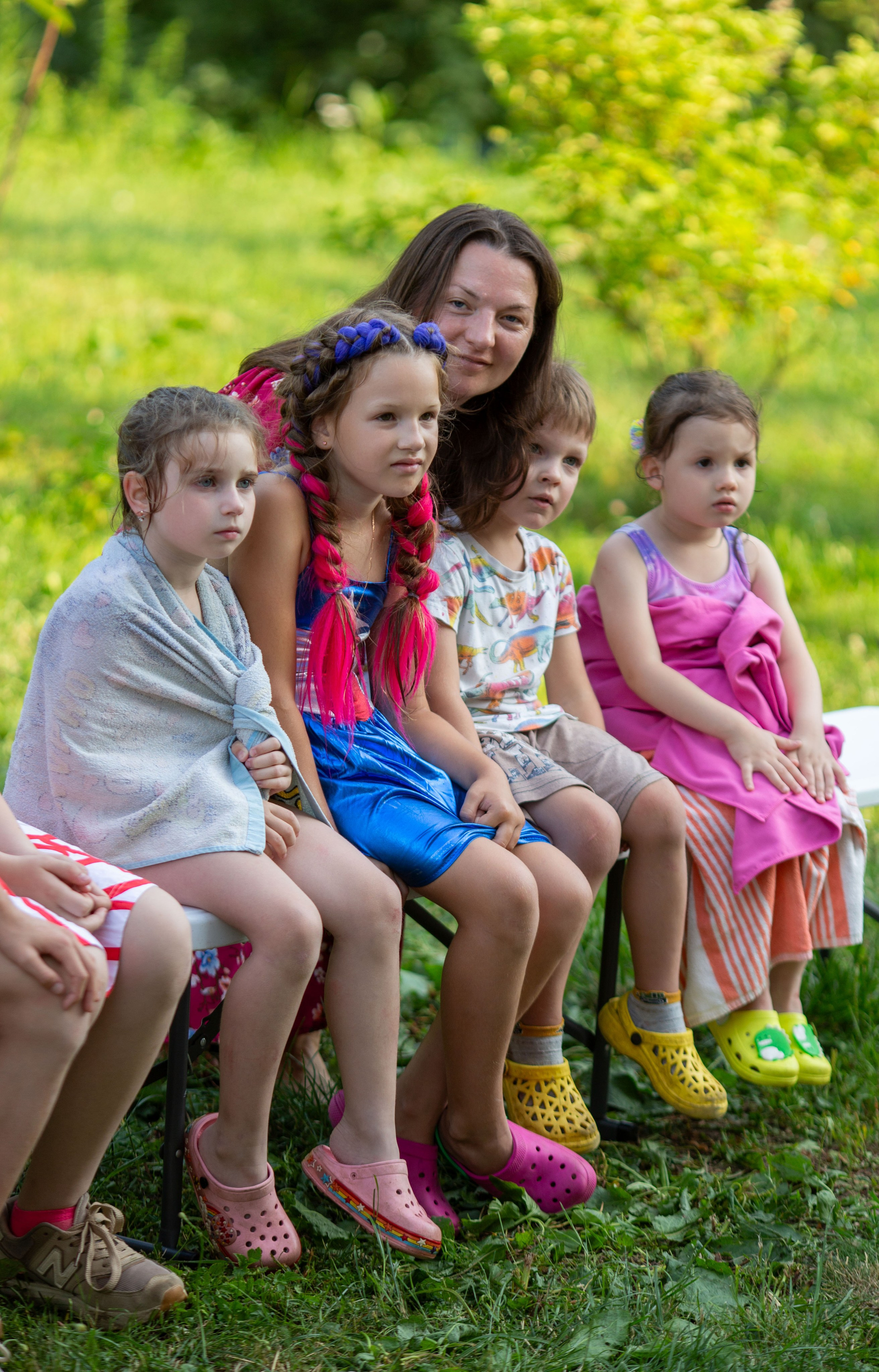 День рождения Насти. Пенная вечеринка. Семейный и детский фотограф Анна Петракова