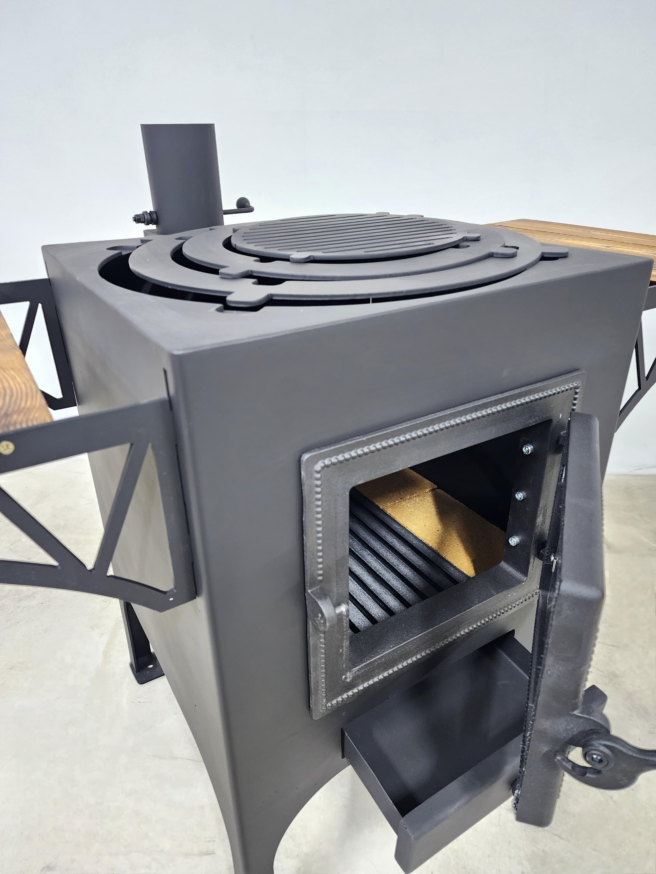 Печь под казан. Купить / заказать мангал для дома в Краснодаре от производителя «Мангал Мастер»