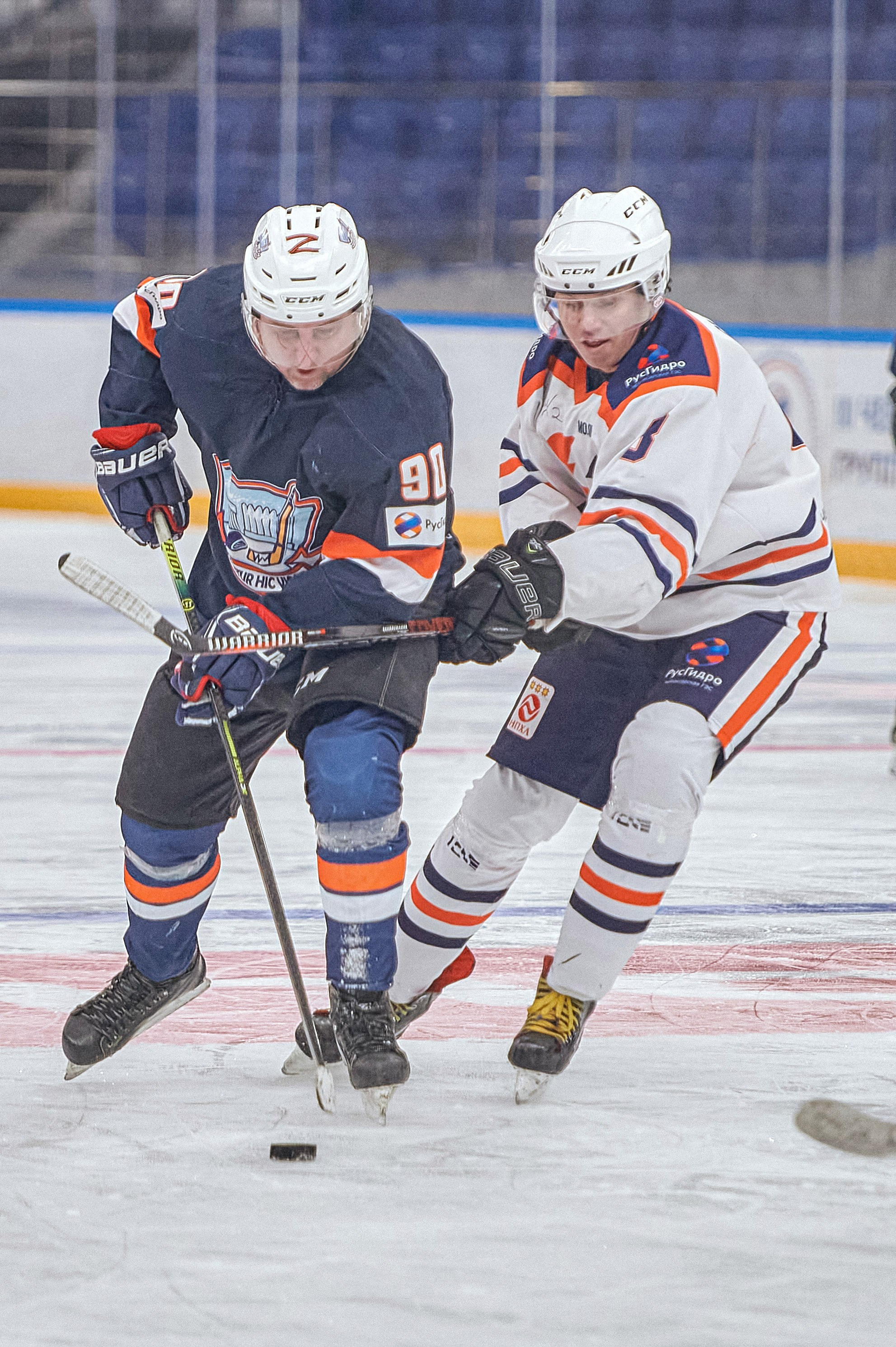 Портфолио репортажной фотосъёмки: Кристалл арена — Хоккей — РусГидро. Фотограф Яковлев Роман — Красноярск