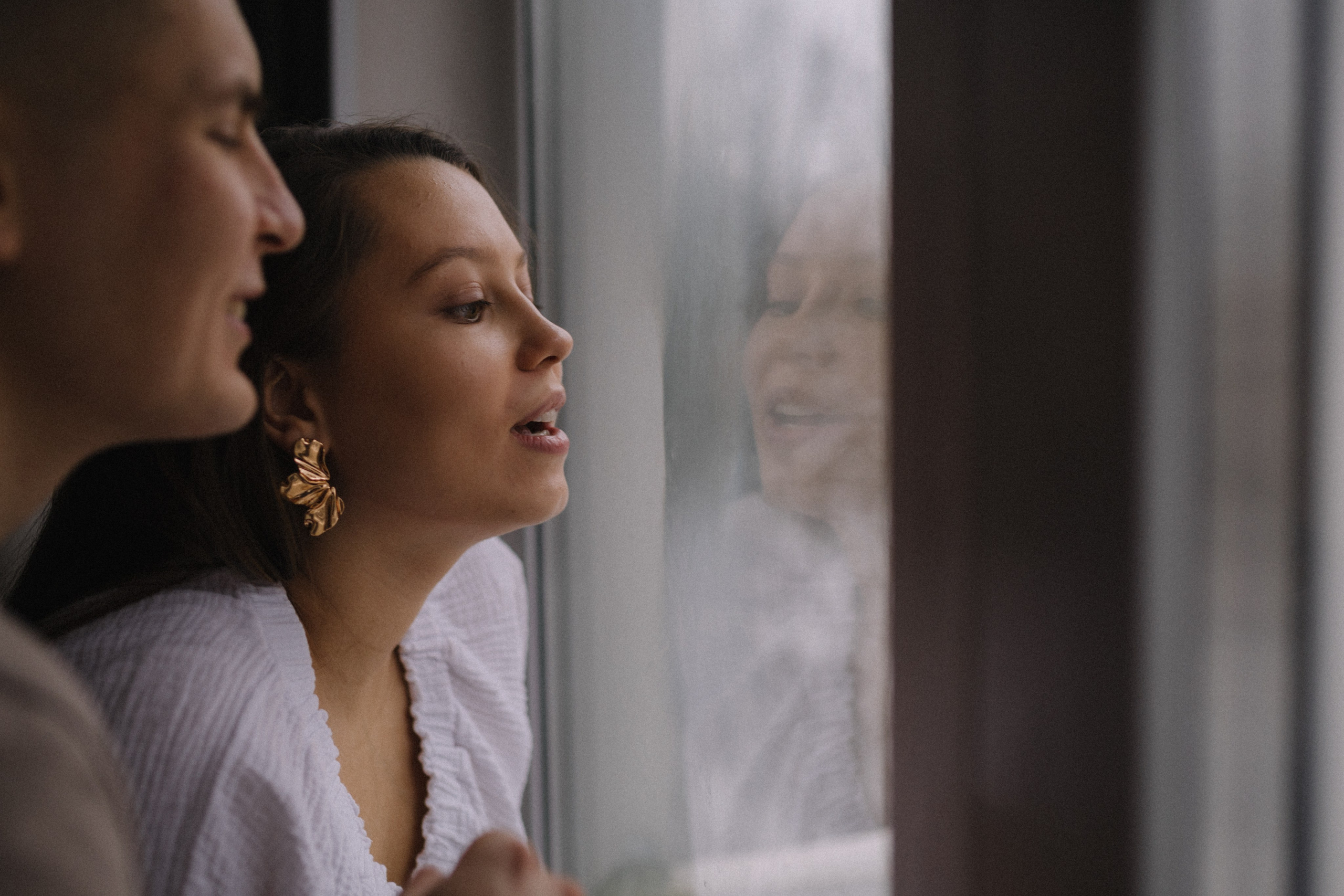 Беременная домашняя съемка Вика и Влад. Семейный фотограф в Москве и Люберцах Юлия Гуськова