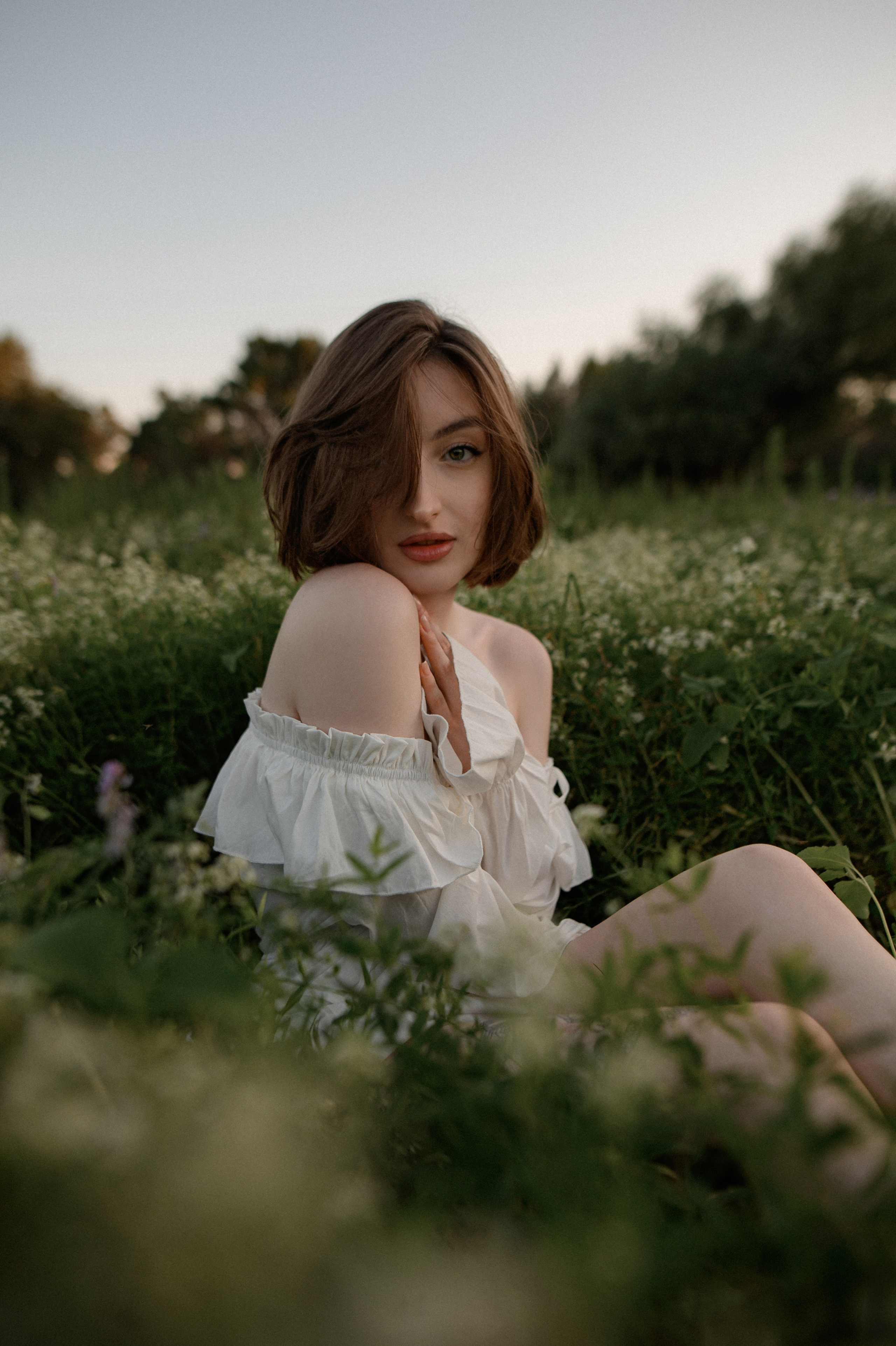 Полина и поле. Www.ostermiller.ru