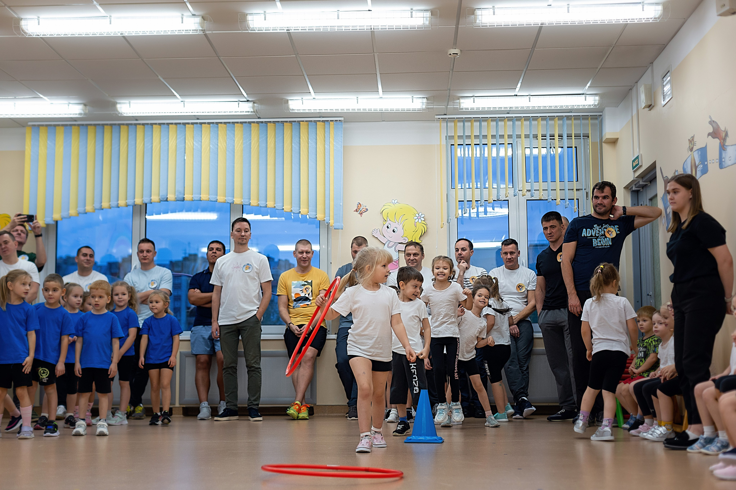 День пап в детском саду_2024. Семейный фотограф в Санкт-Петербурге
