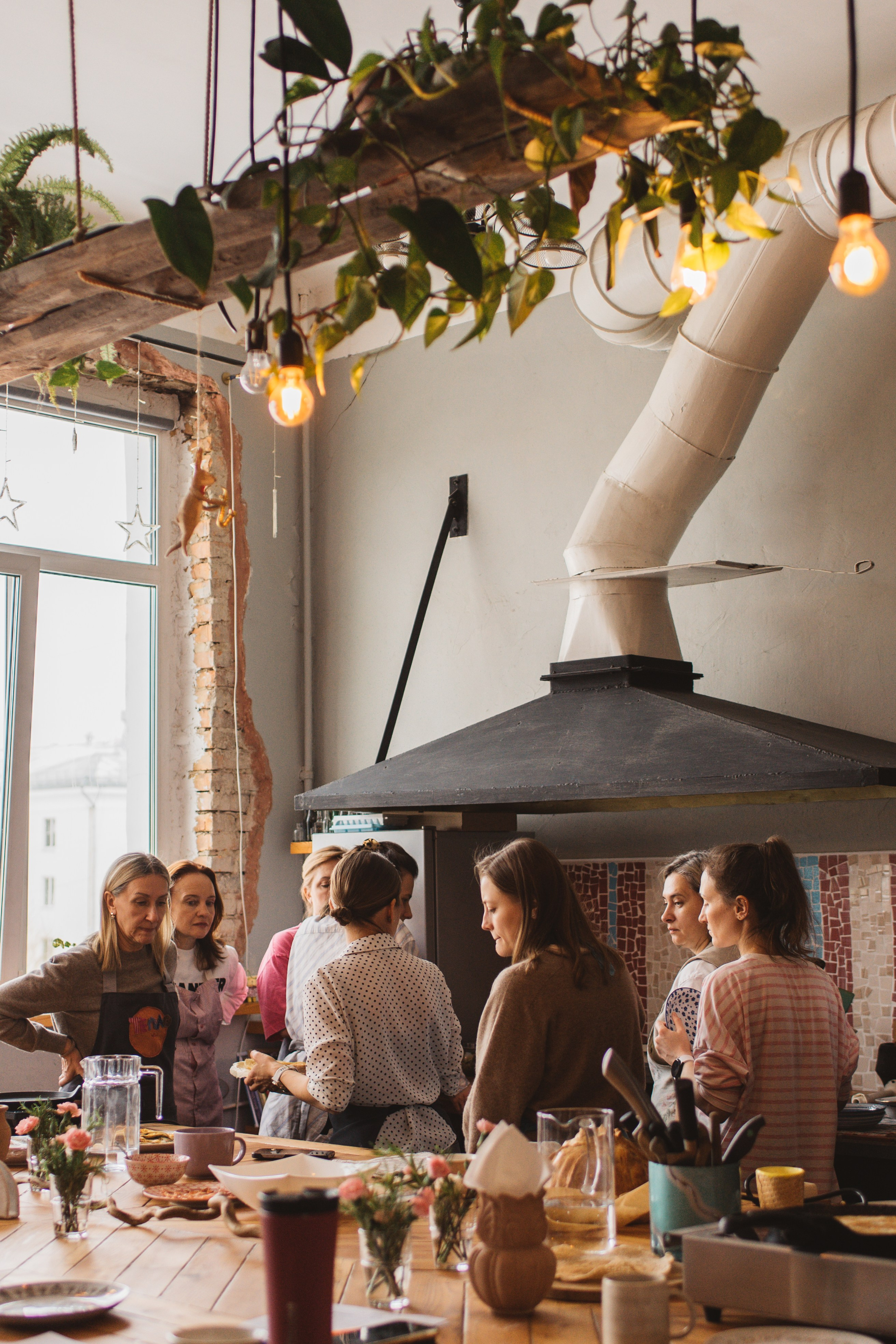 Простраство Тепло. Блинный день. Сайт портфолио