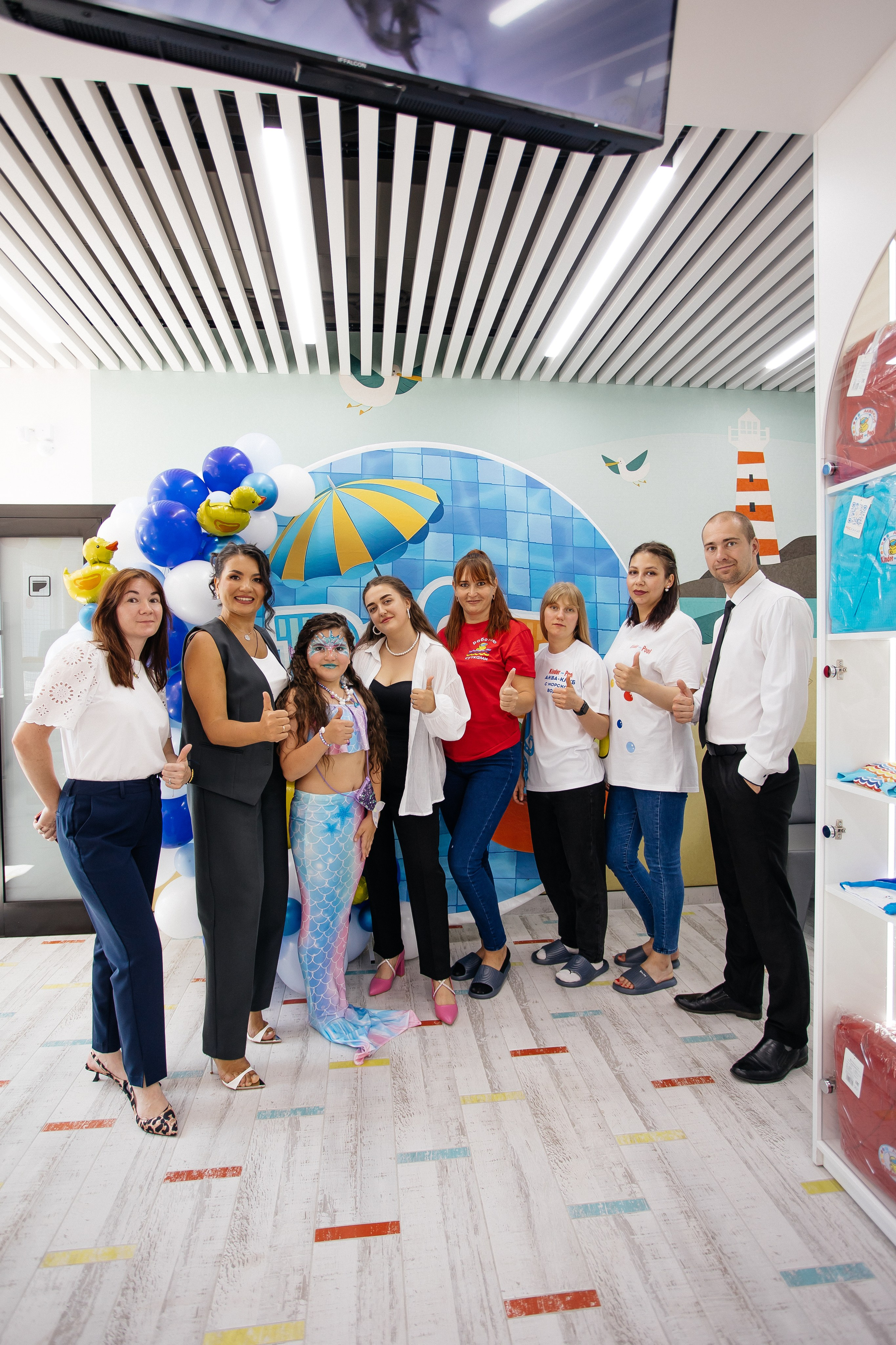 Открытие бассейна. Фотограф в Иркутске