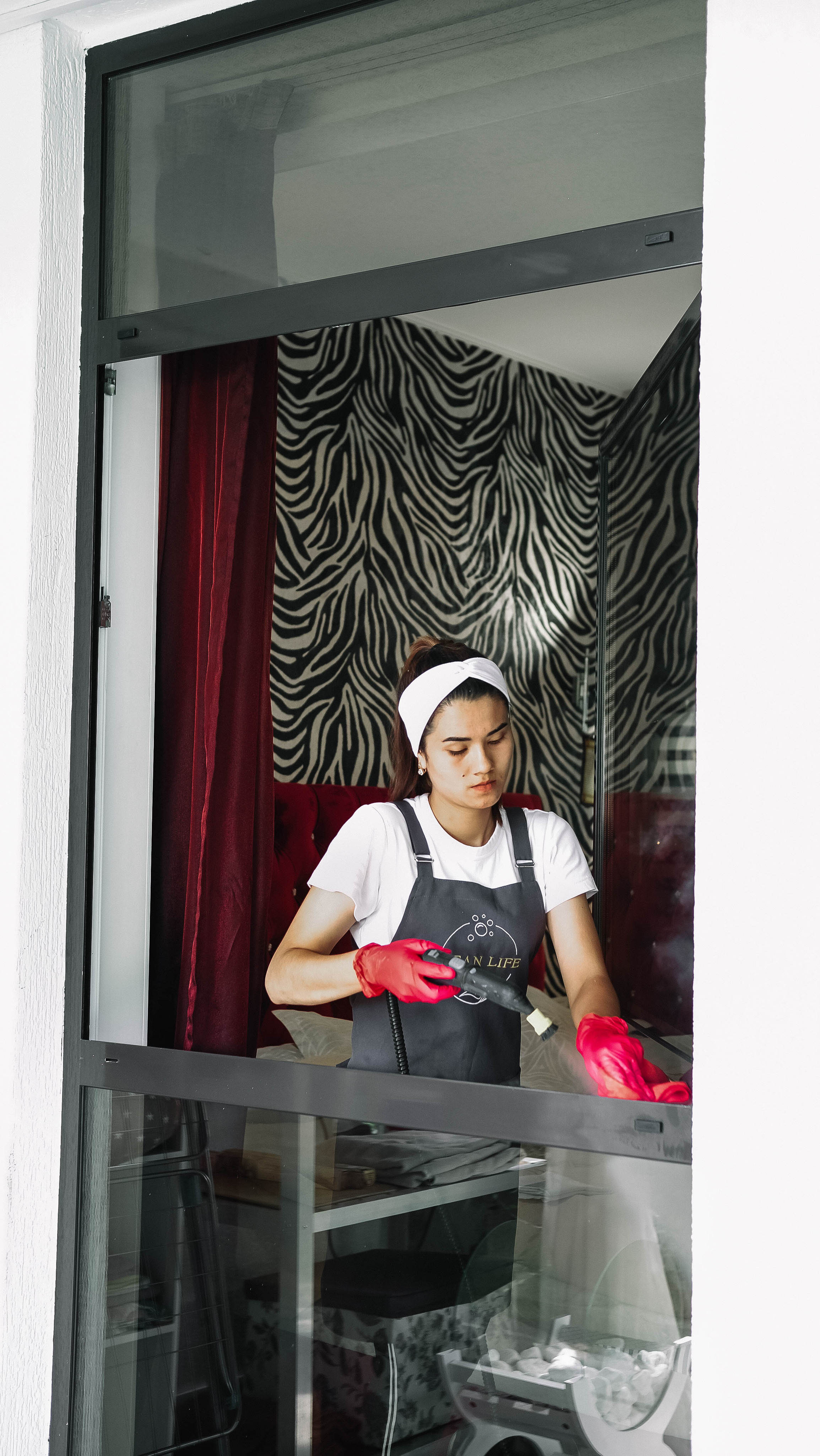 Съемка для клининговой компании. Главная