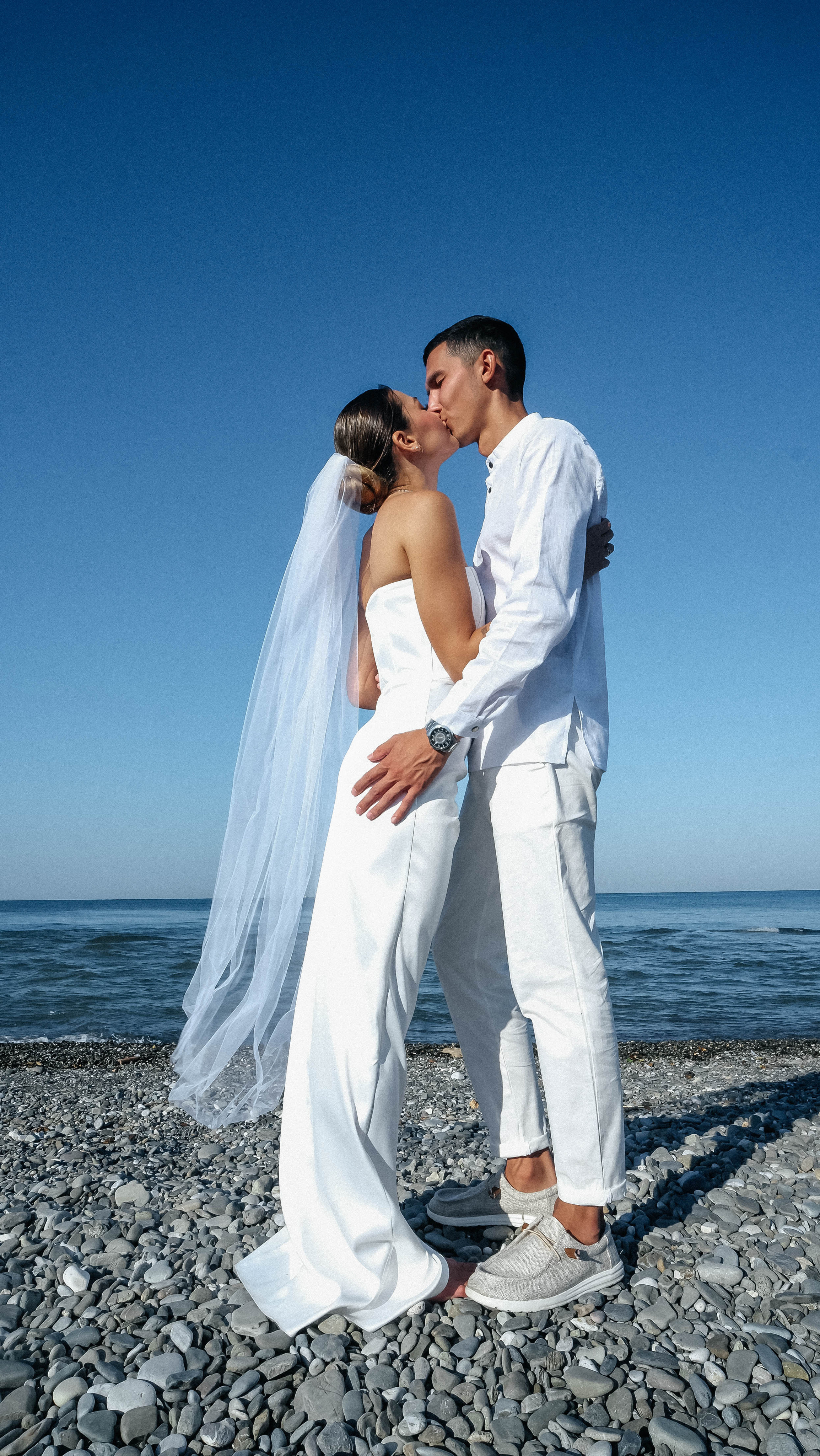 Свадебная фотосессия на море. Главная