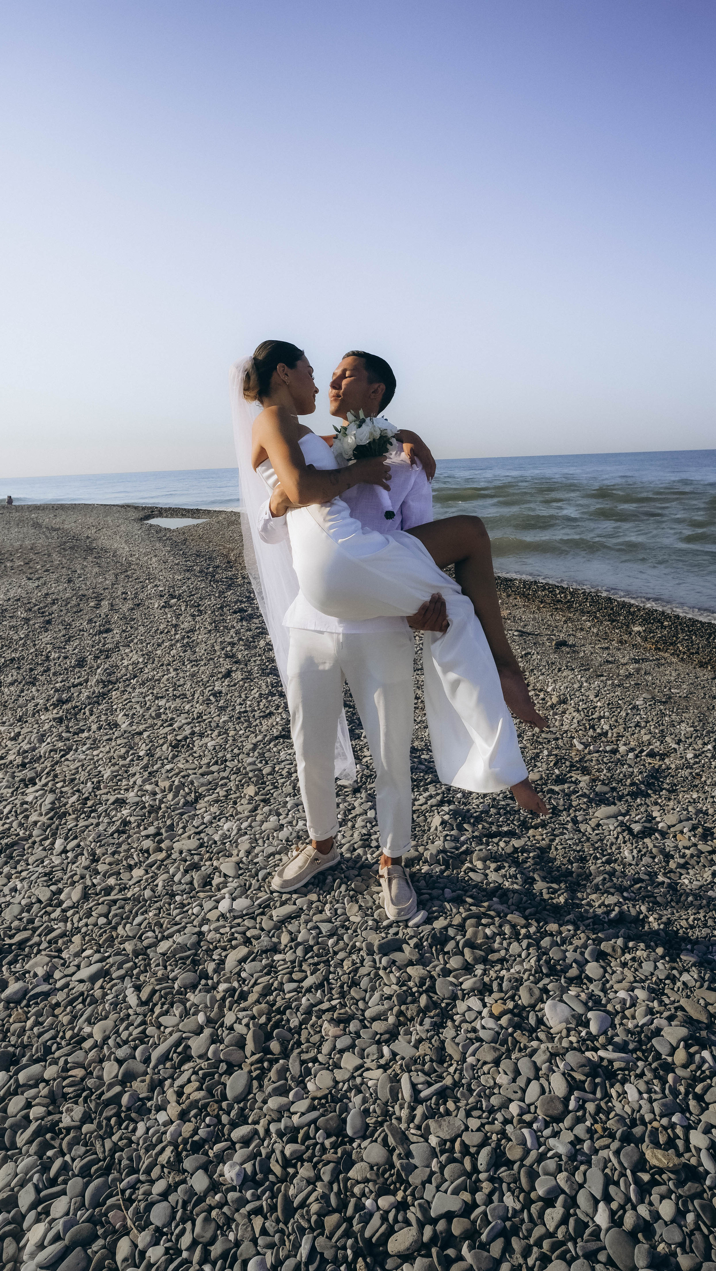 Свадебная фотосессия на море. Главная