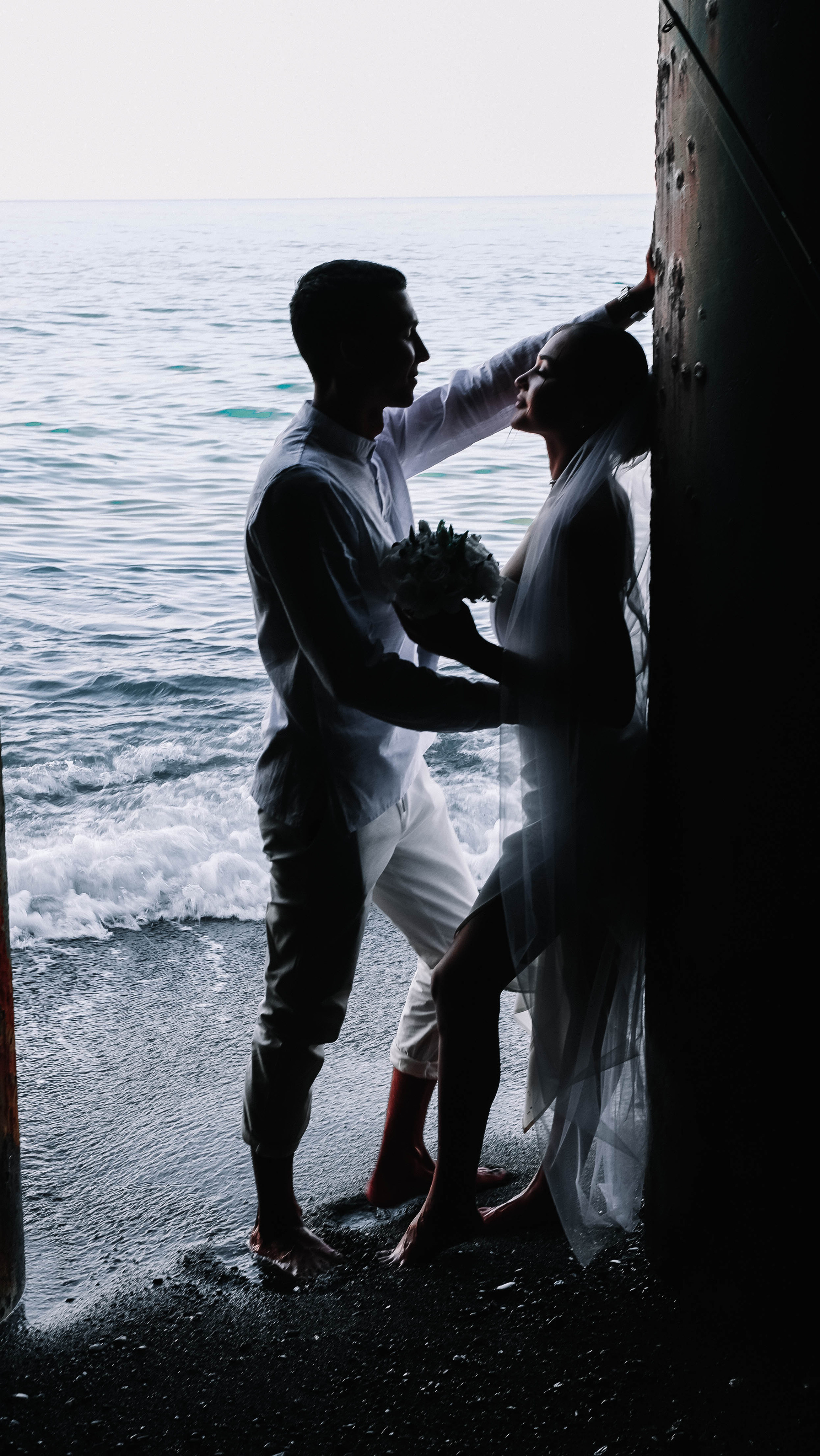 Свадебная фотосессия на море. Главная