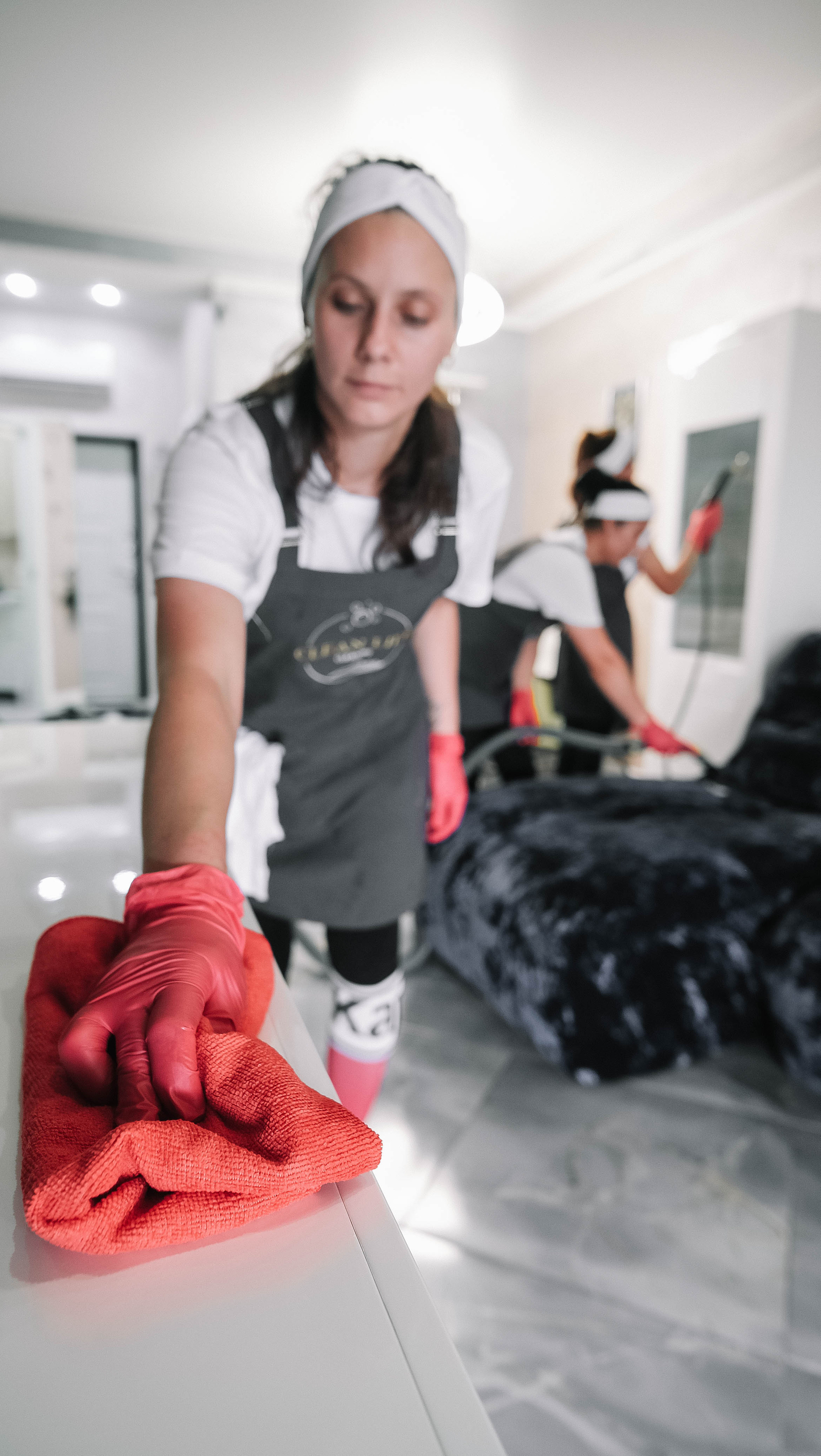 Съемка для клининговой компании. Главная