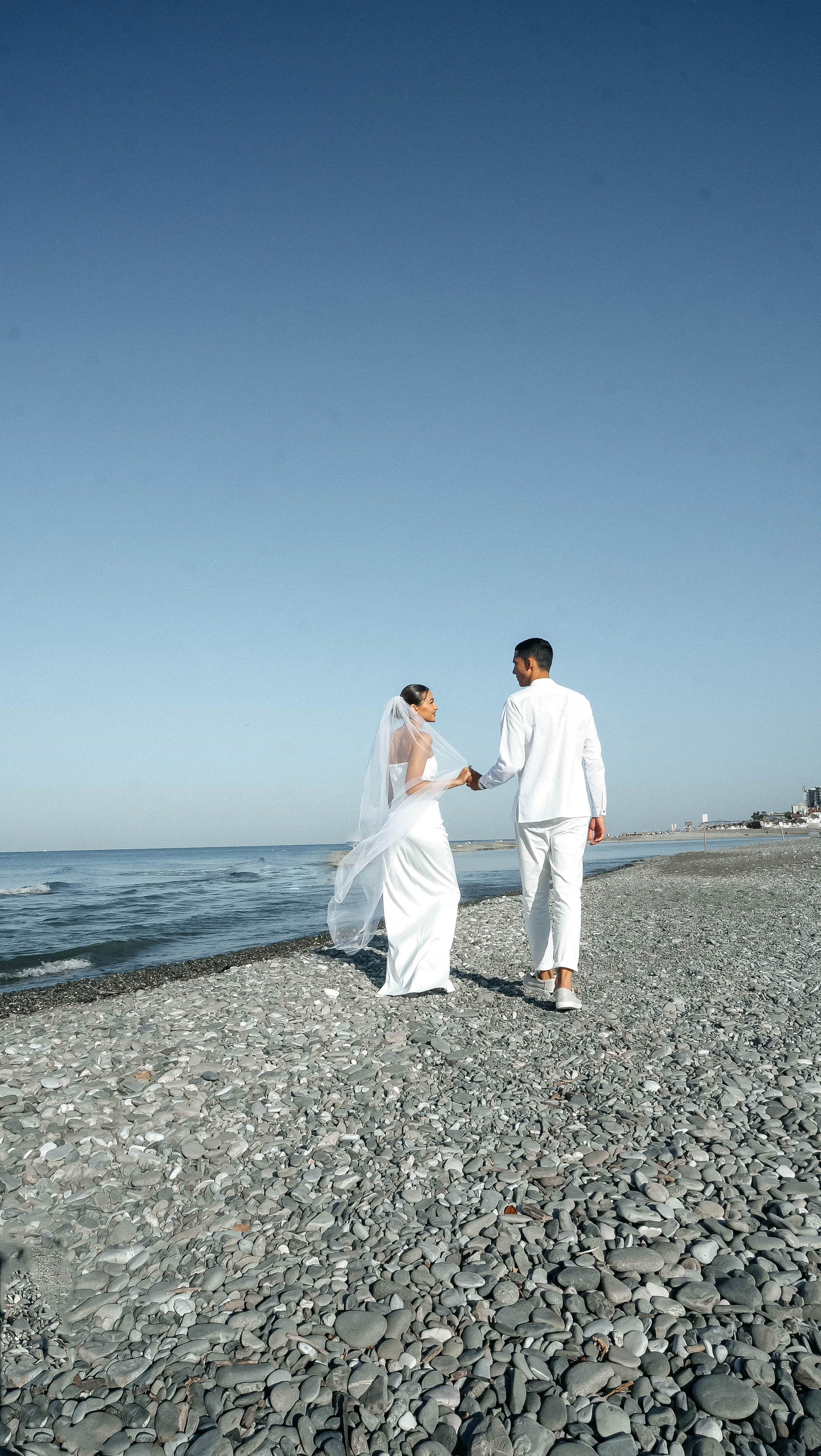 Свадебная фотосессия на море. Главная