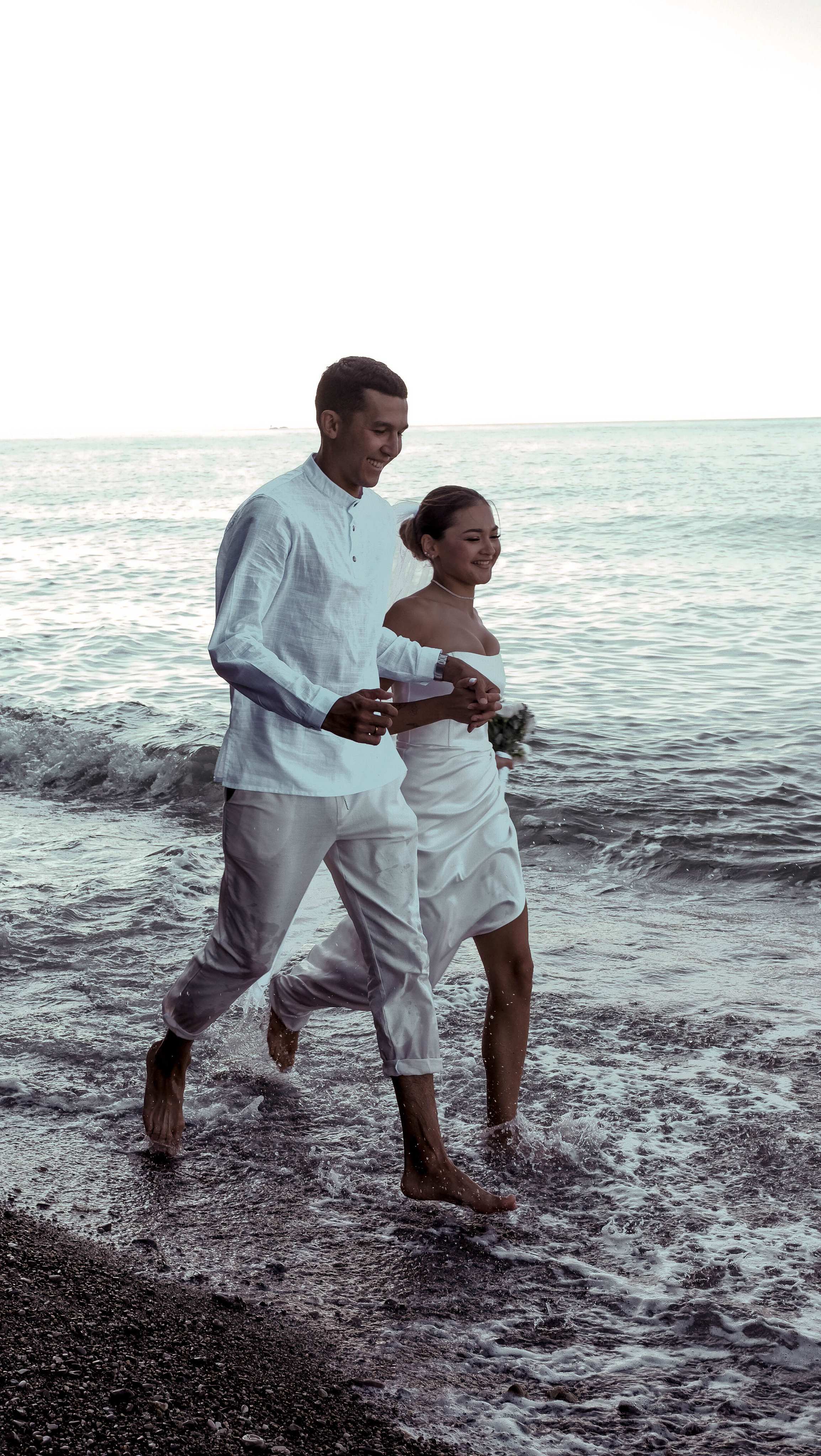 Свадебная фотосессия на море. Главная