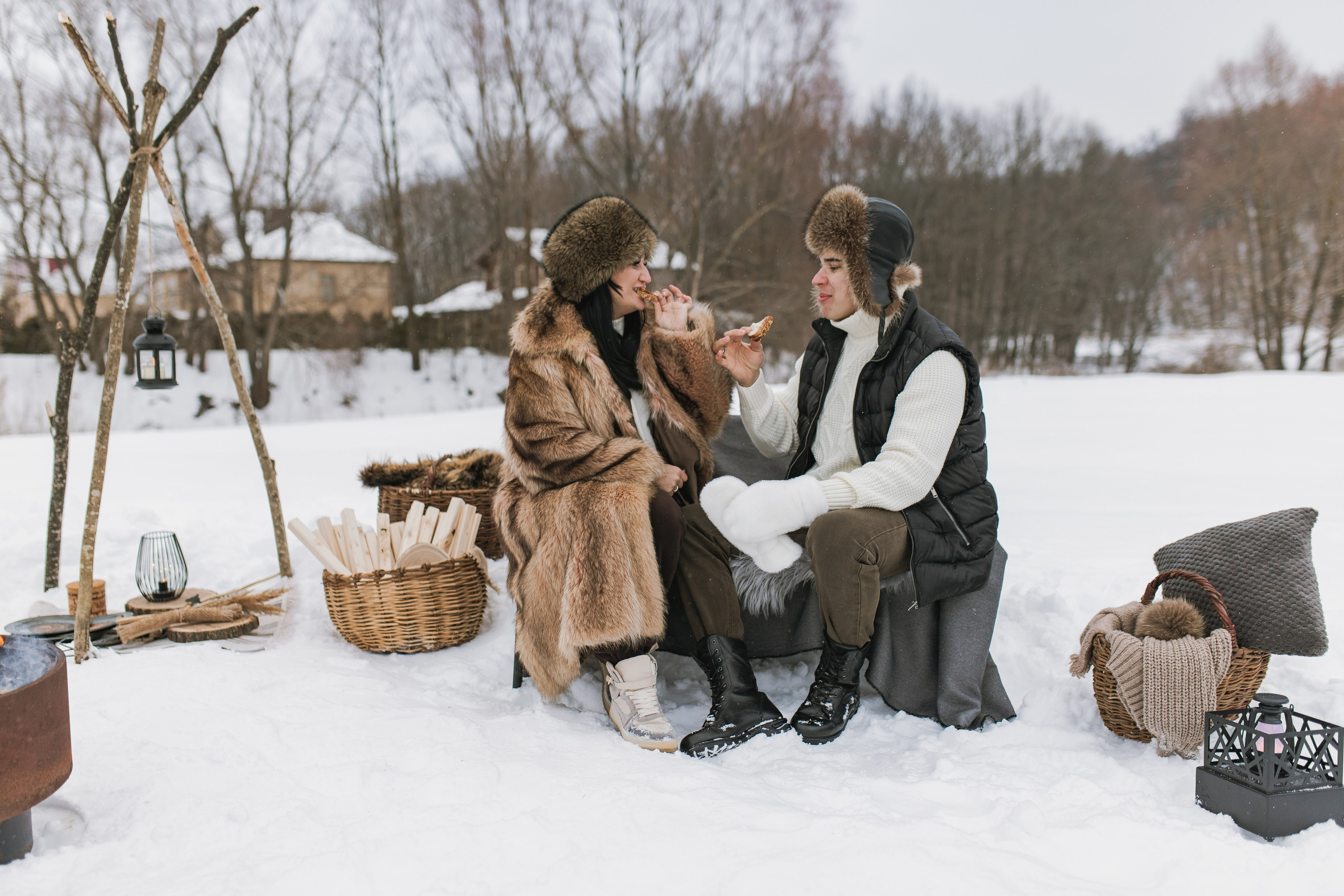 Снежные объятия