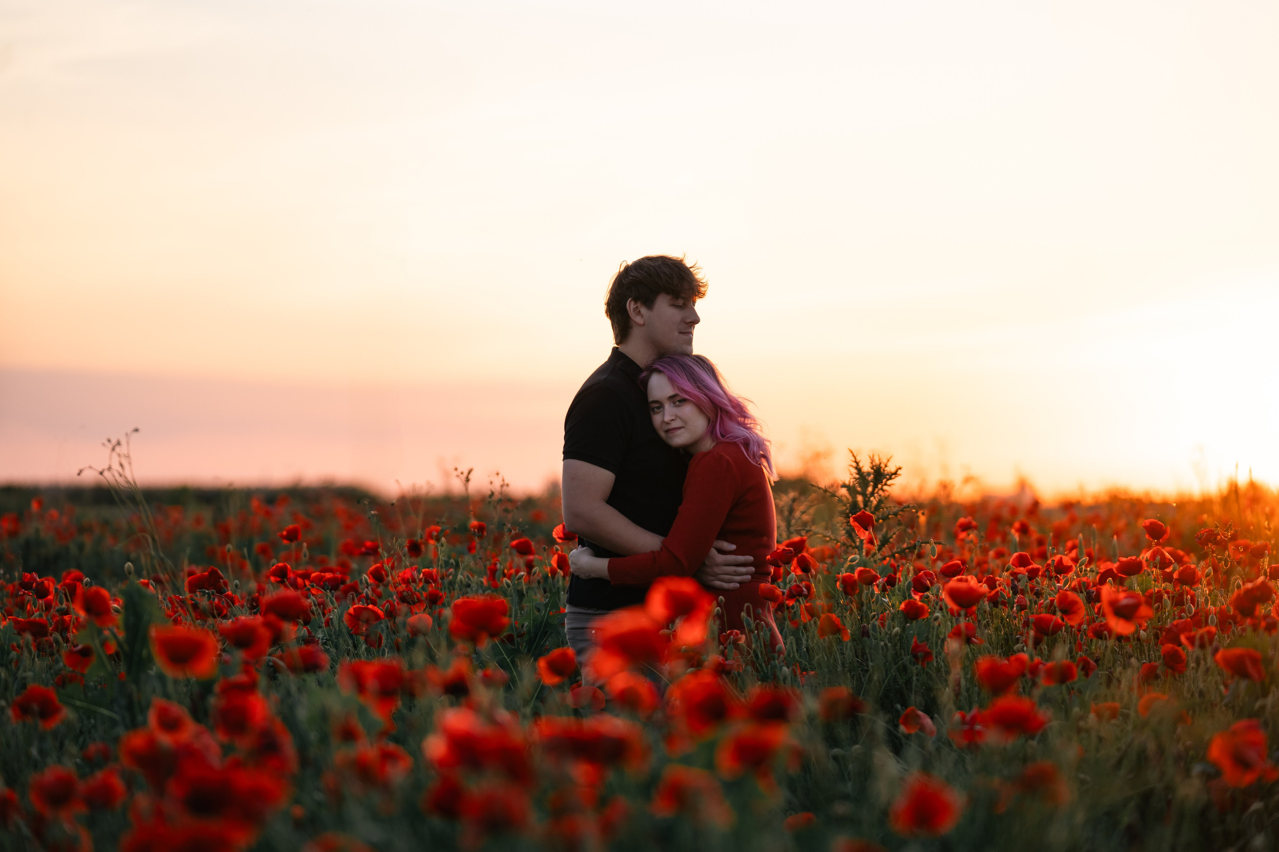 Маковое поле. Фотограф анималист