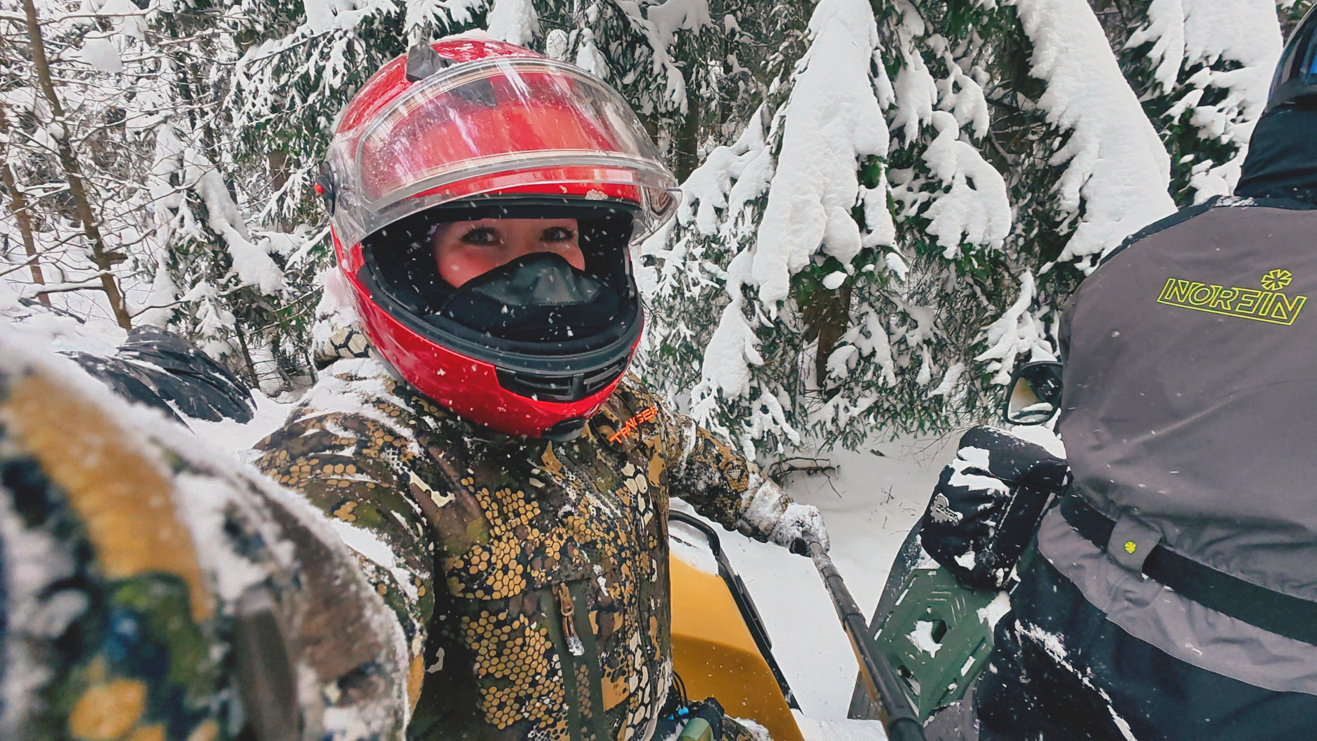 Съемка квадроциклов зимой в Подмосковье. Фотограф в походы