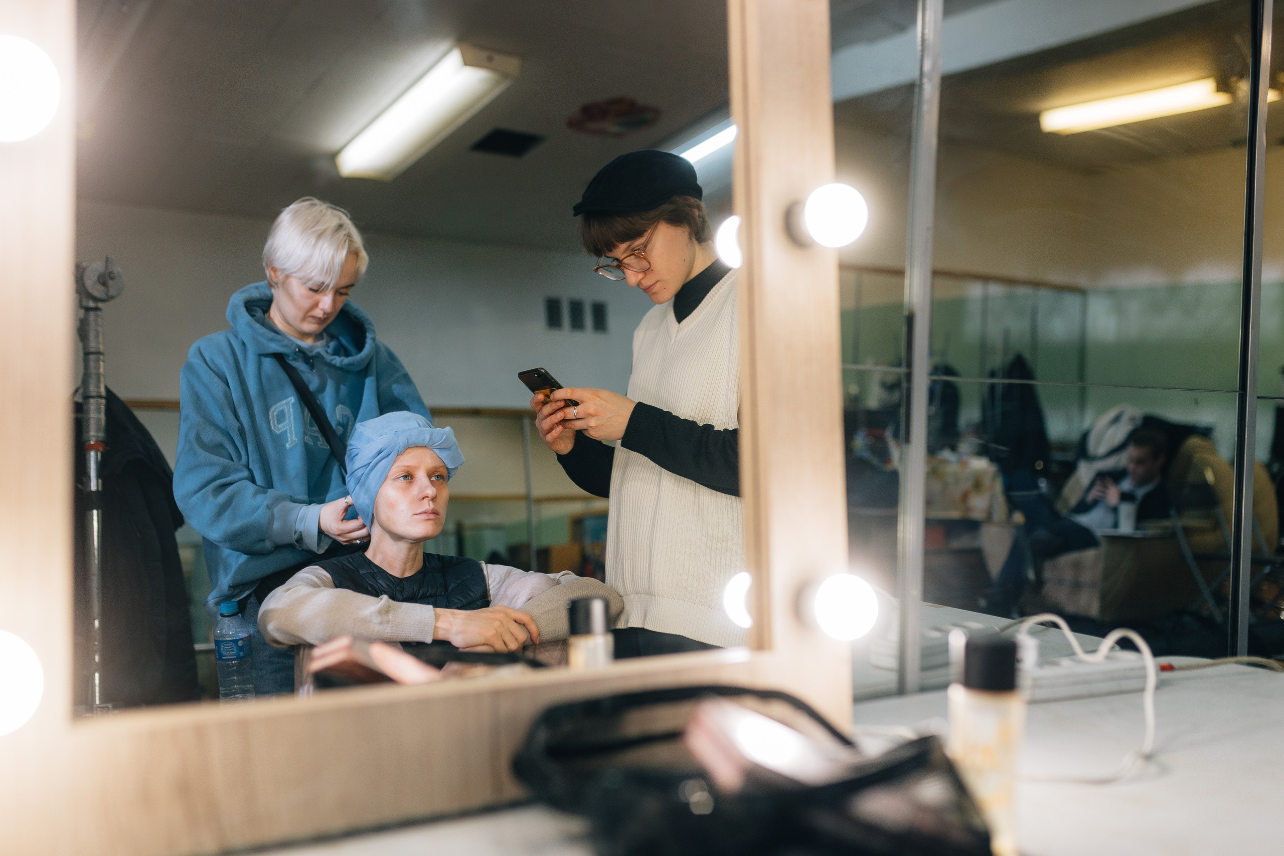 Back stage — съемка фильма. Свадебный фотограф в Москве Арчылан Николаев