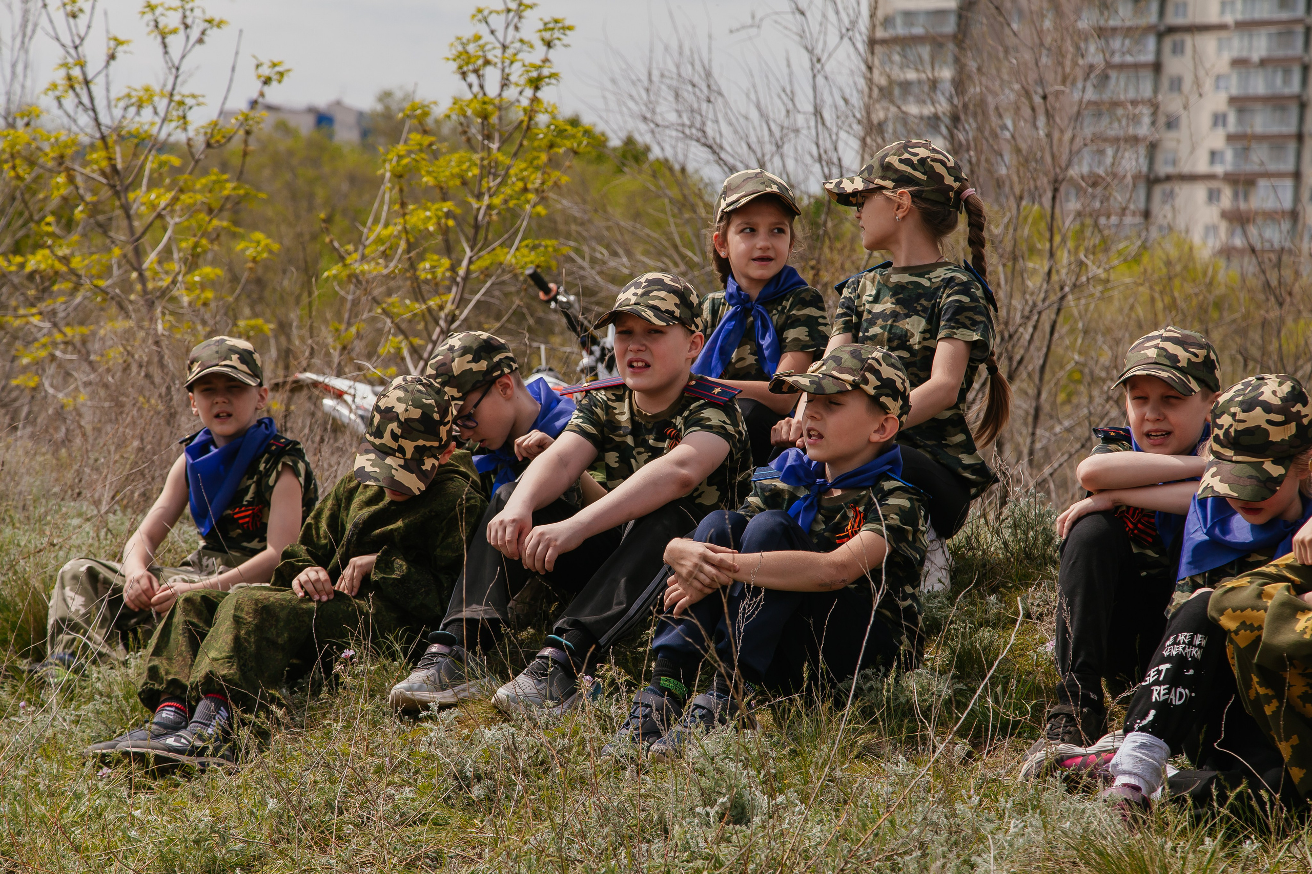 Игра «Зарница» в лицее 8 «Олимпия». Фотограф в Волгограде Норченко Светлана
