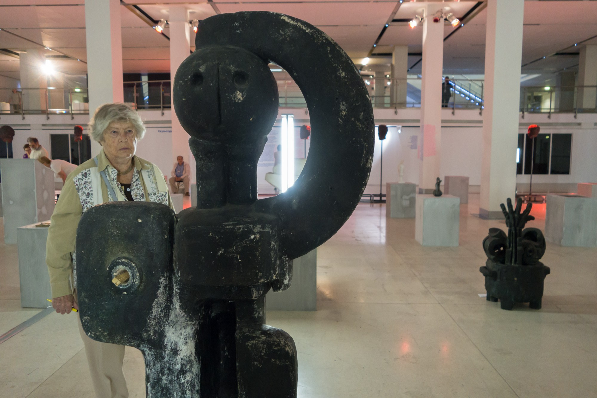 Выставка В. Сидура в Манеже, г. Москва. Фотограф Алексей Скоробогатько