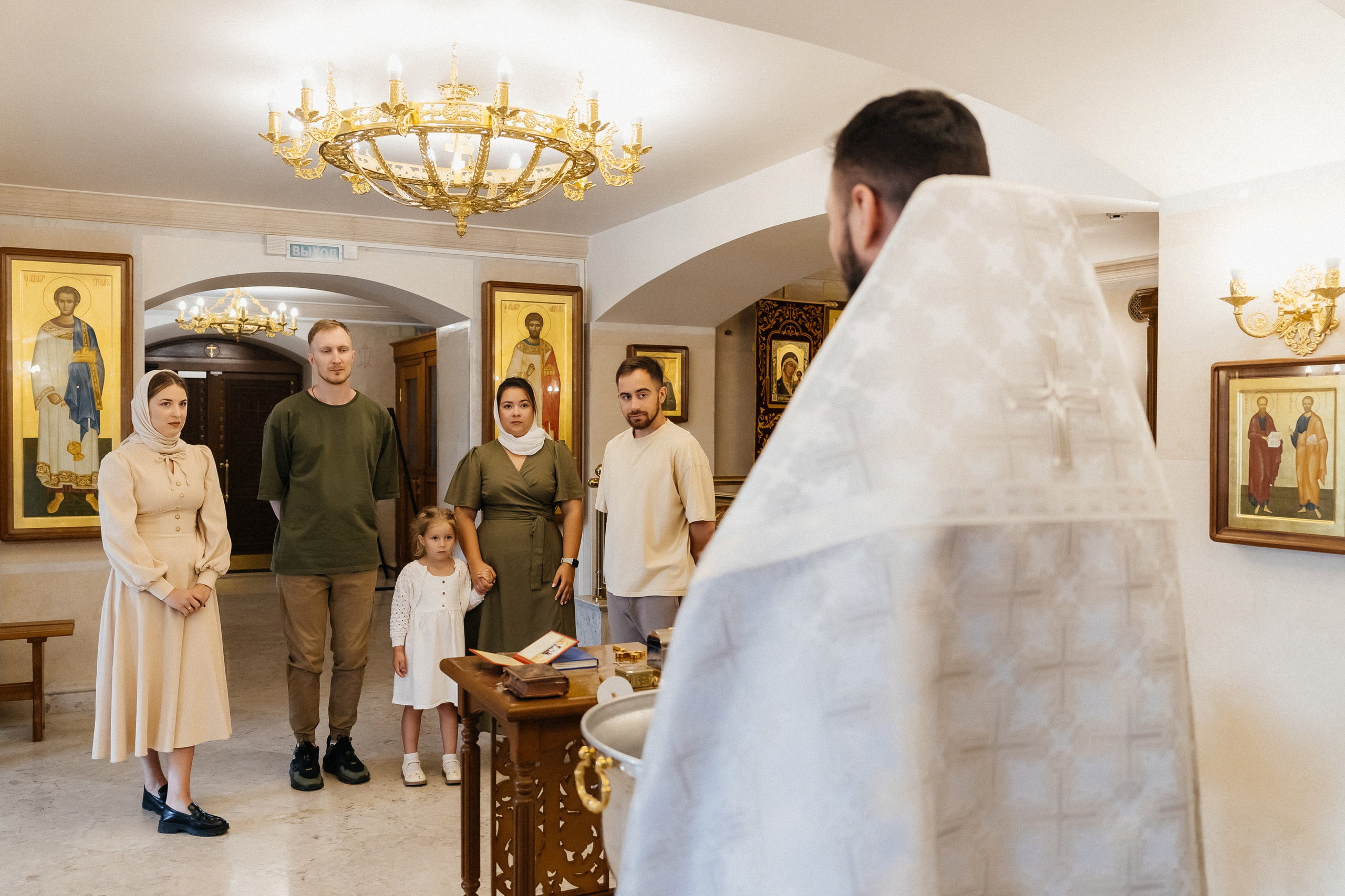 Крещение Алисы. Фотограф Кемерово | Сергей