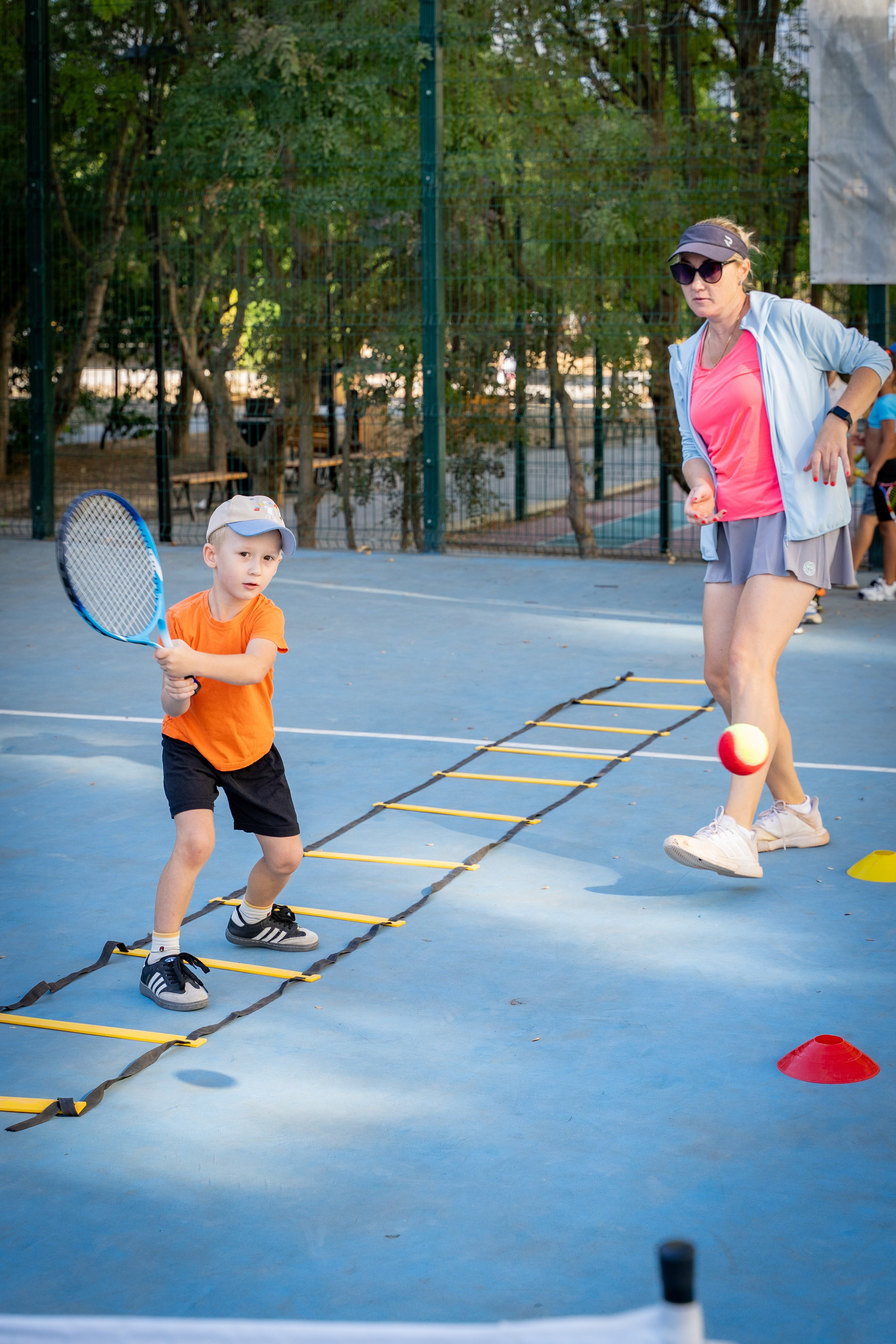 Федерация тенниса Севастополь. Малыши. Анастасия Дунаева. Фотограф в Севастополе