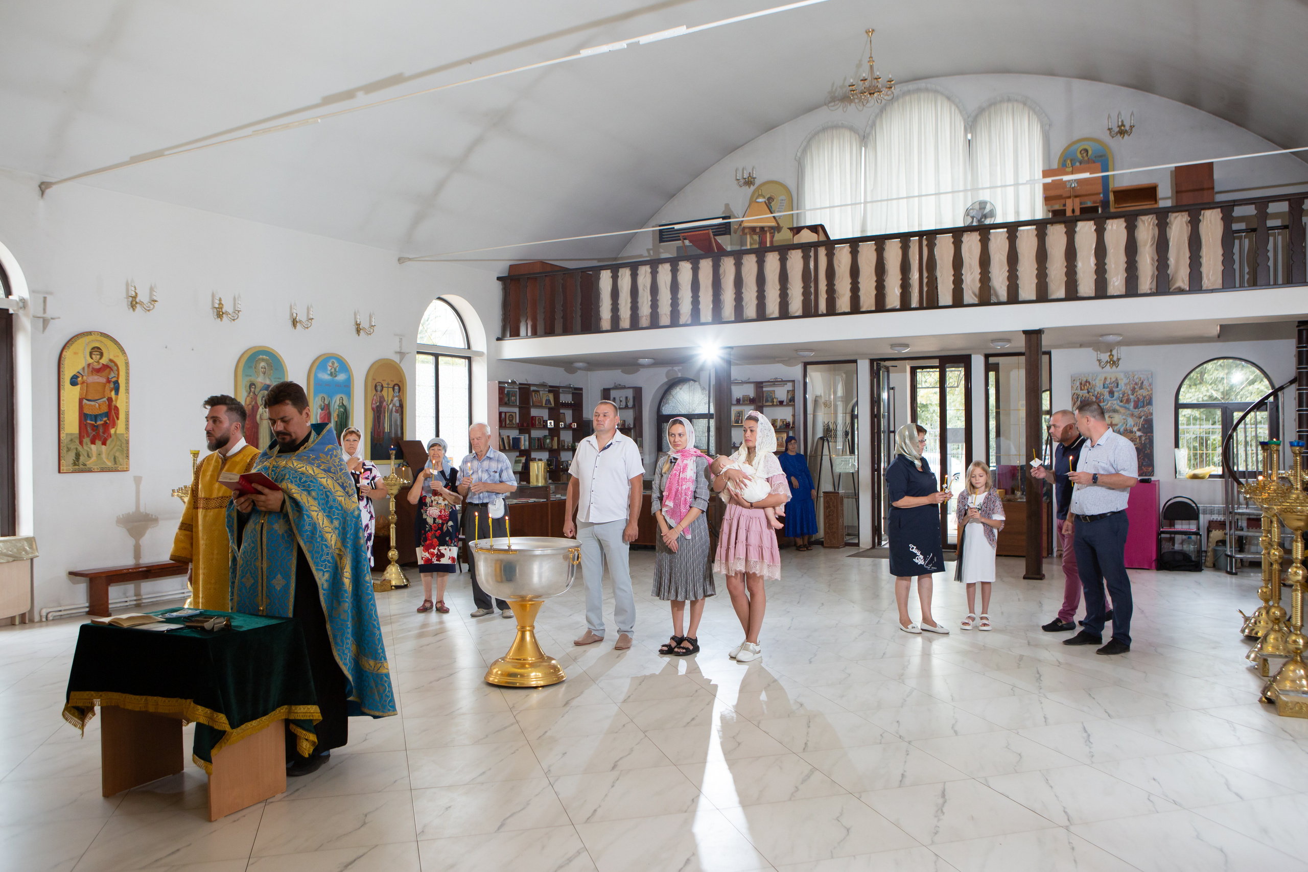 Крестины. Фотограф Алла Гусева