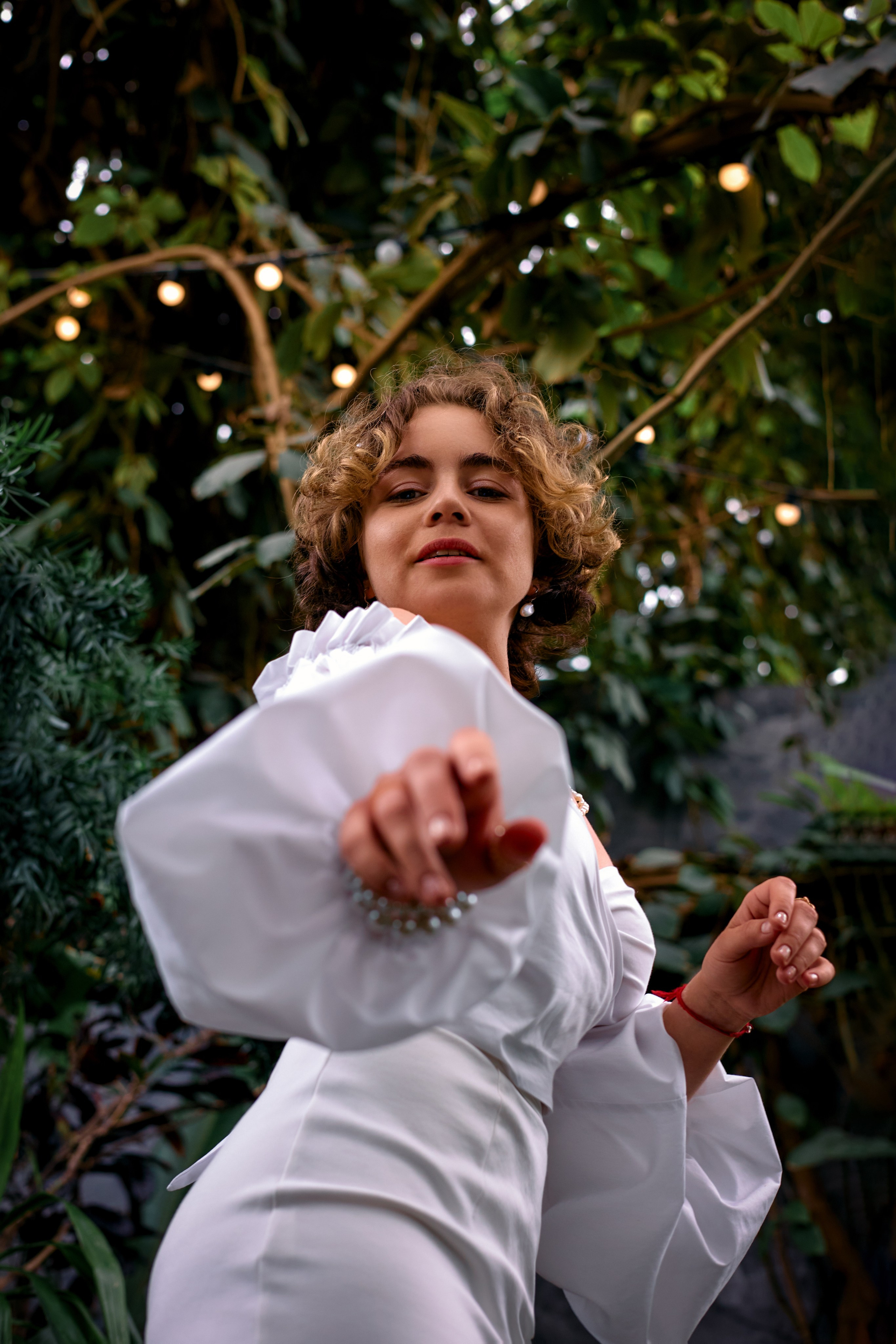 Фотосессия в саду. Портретный фотограф в Санкт-Петербурге Анастасия Епифанова