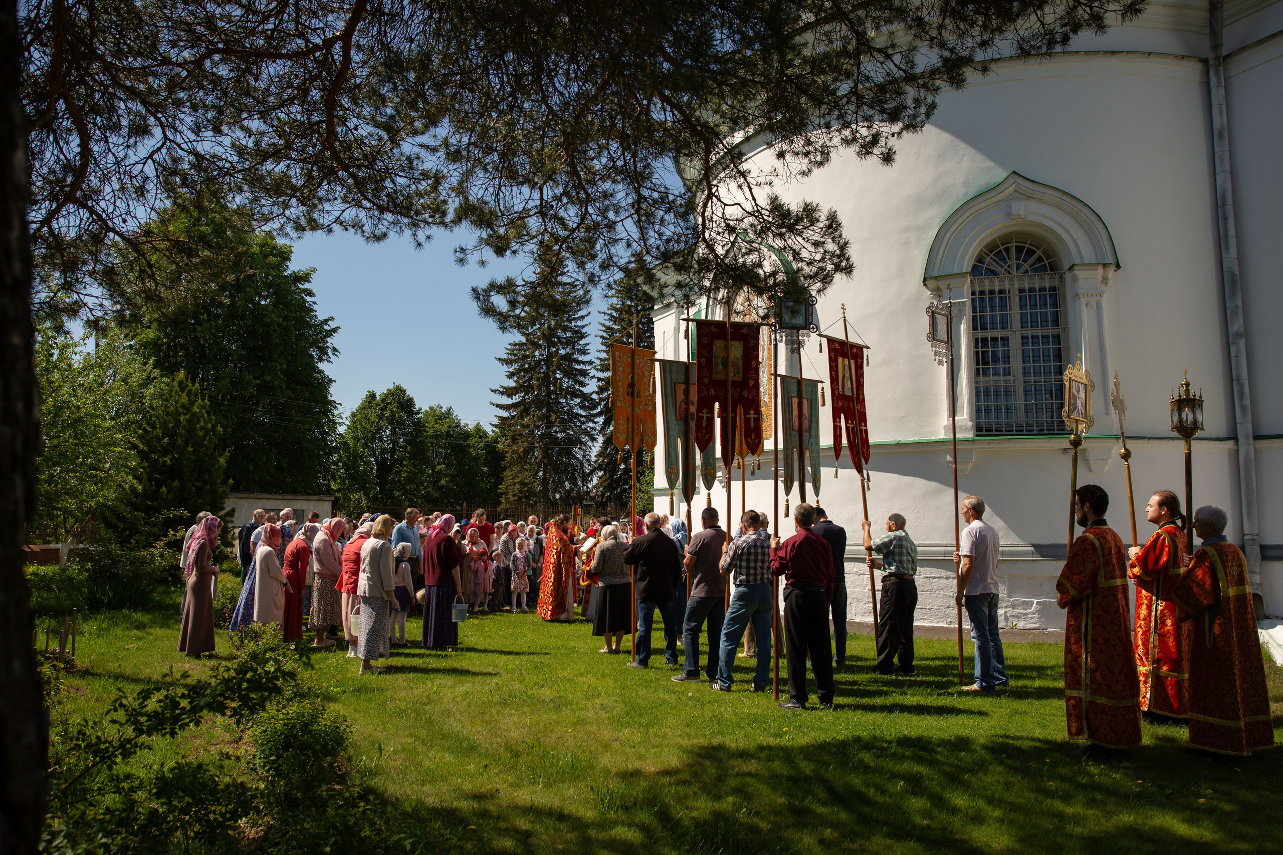Крестный ход с Ашитково Воскресенский храм. Семейный и детский фотограф Анна Петракова