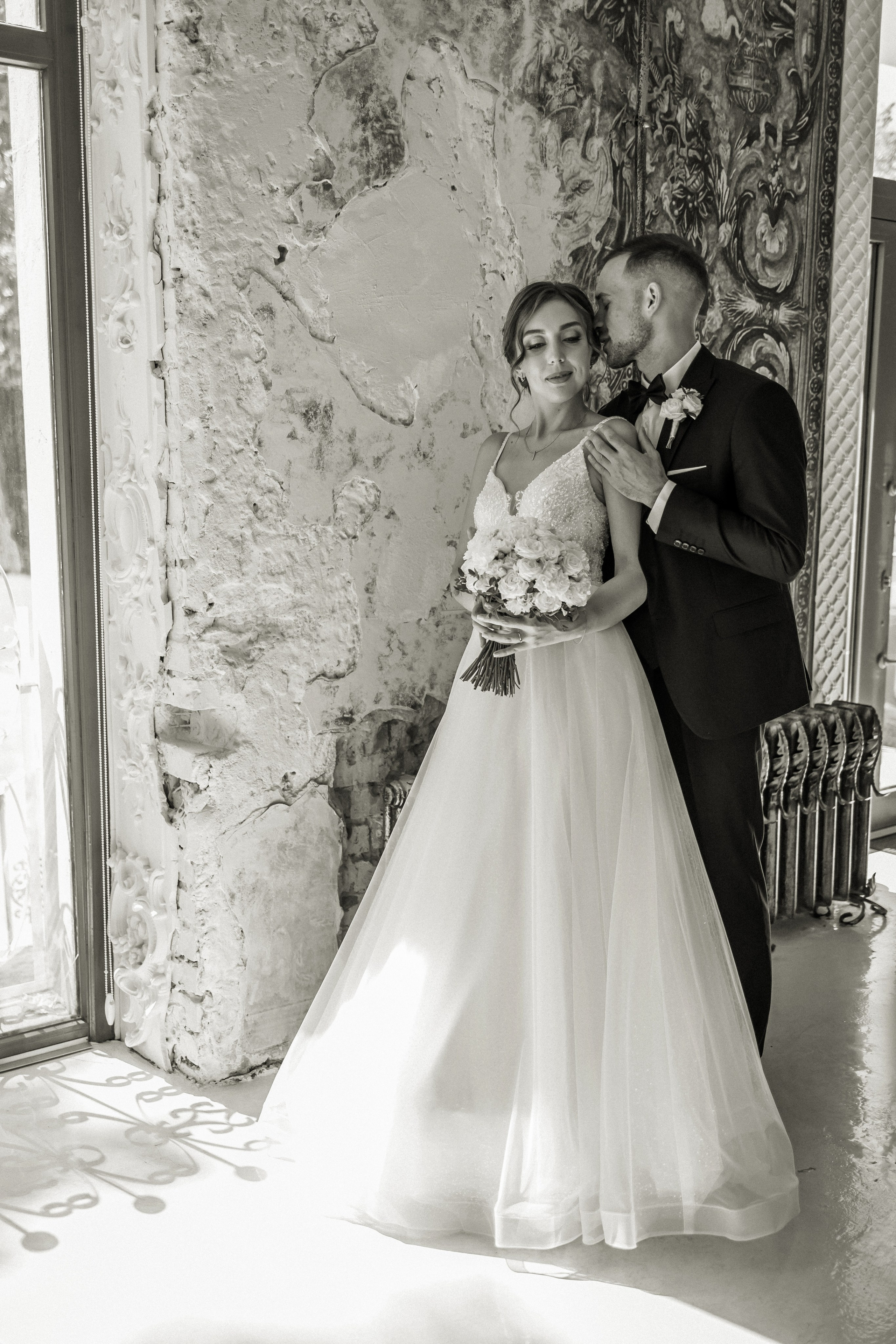 Свадебная прогулка Екатерины и Евгения. Свадебная фотография. Арина Рубах