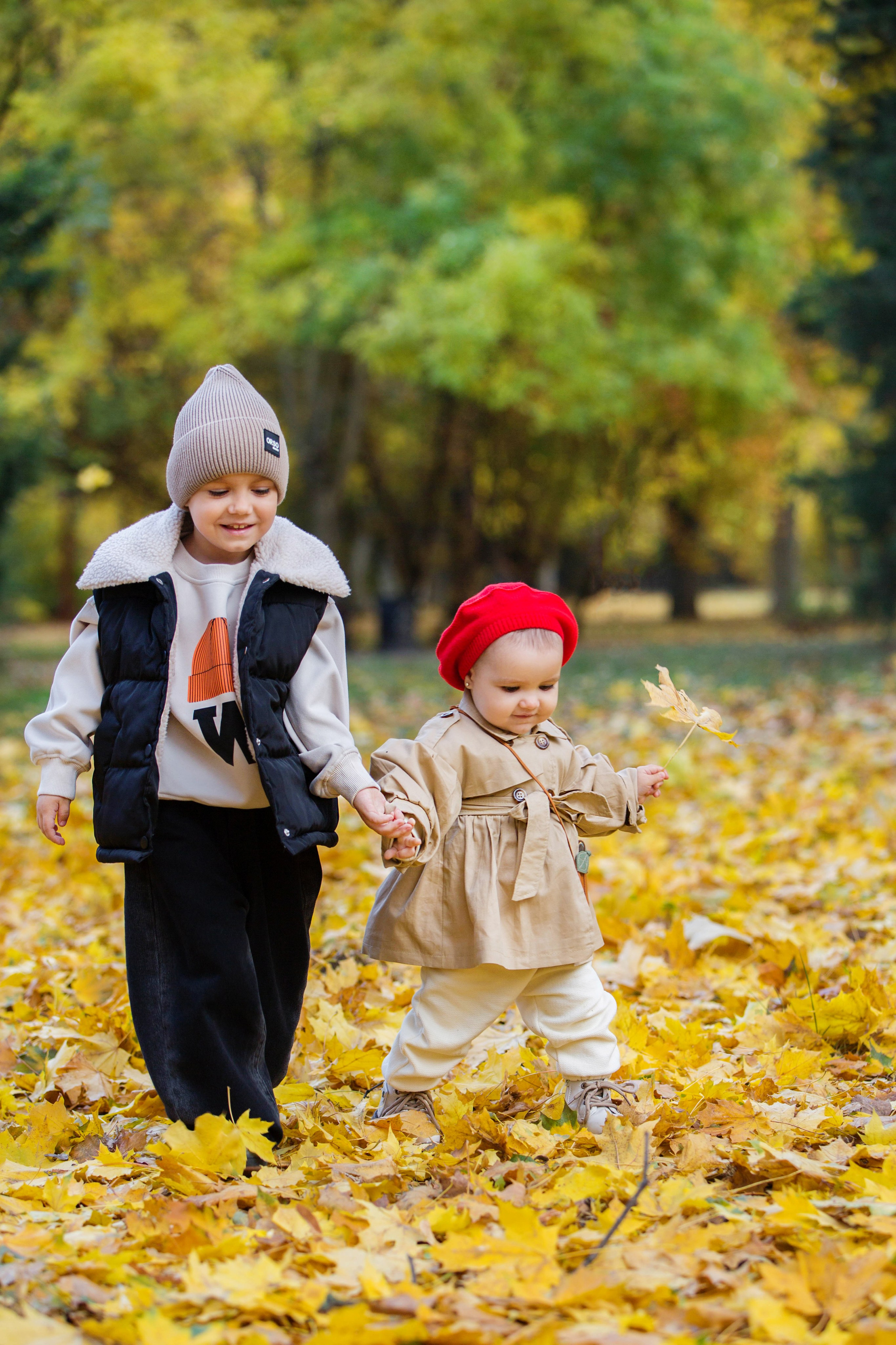 Осенняя прогулка. Дендрарий. Свадебный семейный и детский фотограф в Краснодаре Карина Федоровская