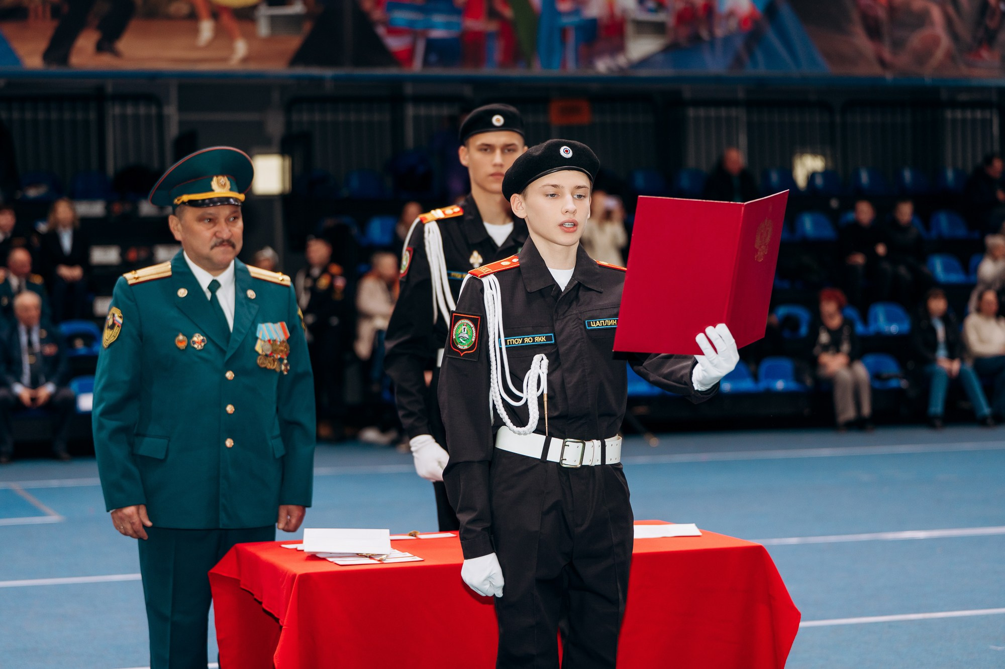 Принятие присяги кадетами. Свадебный и репортажный фотограф в Ярославле Евгений Сальников