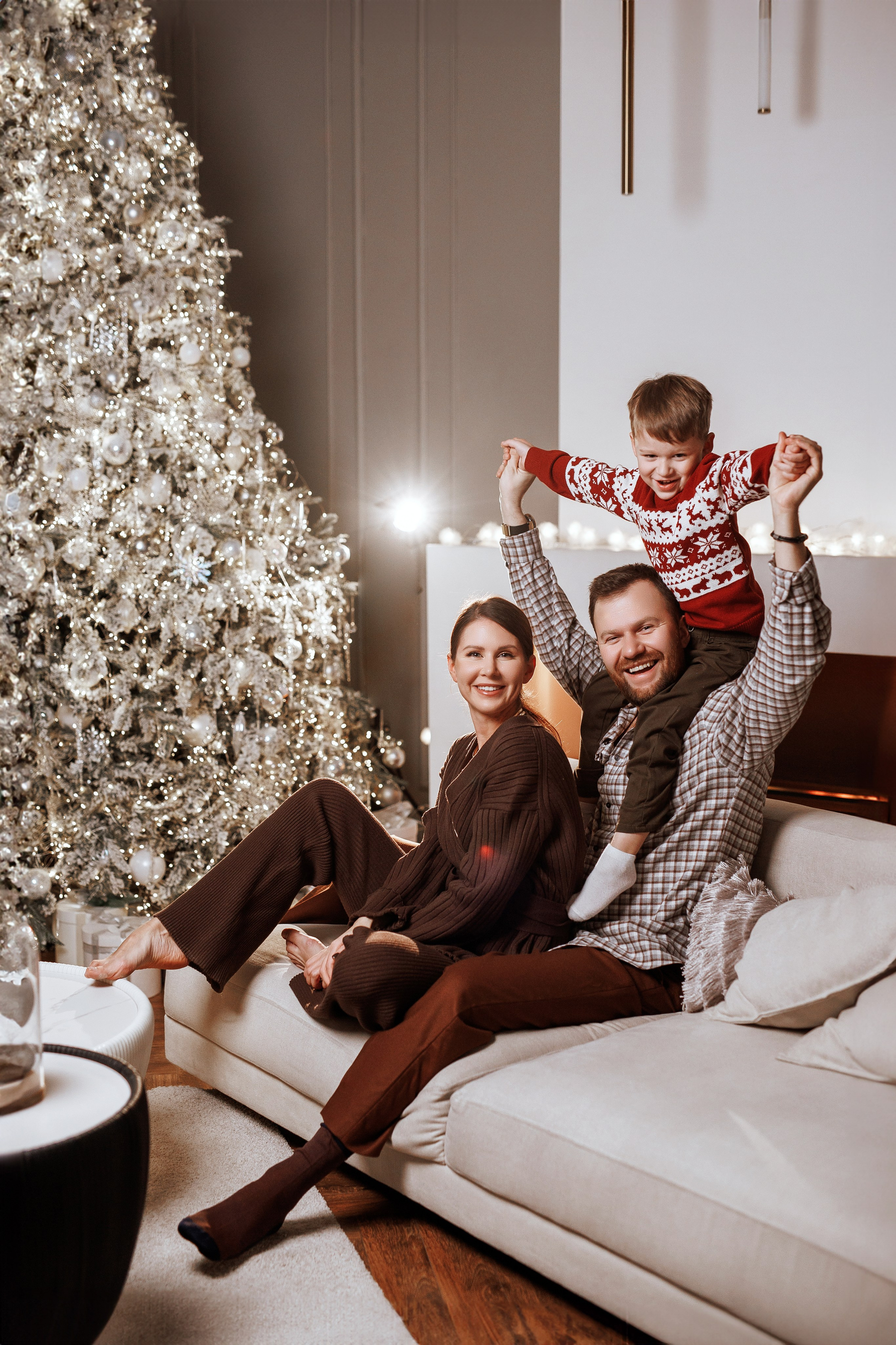 Новогодние фотосессии в СПб. Семейный фотограф Карина Маффи