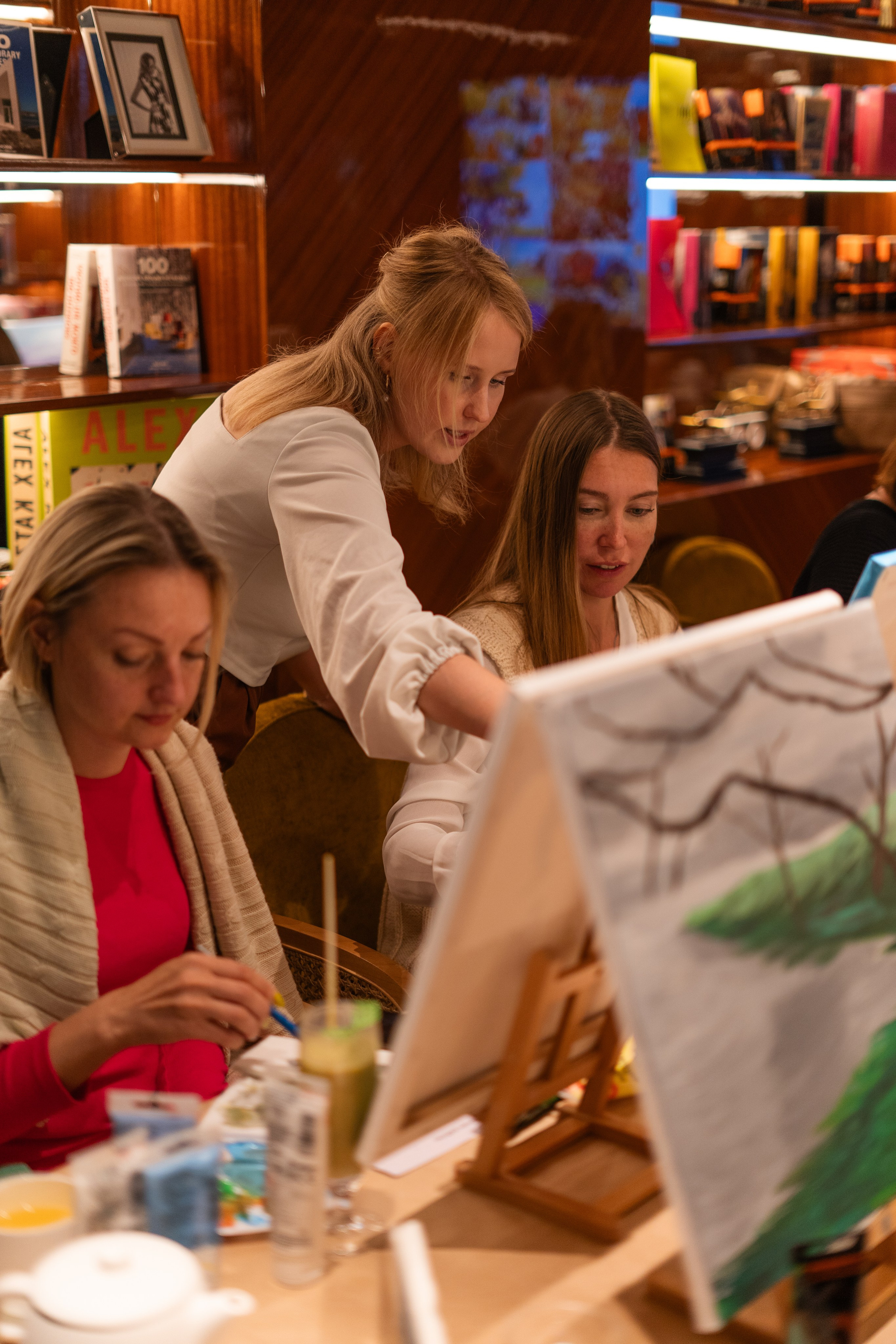 Корпоратив Teach Me Art 3. Портретный фотограф в Москве и Санкт-Петербурге Арина Чех