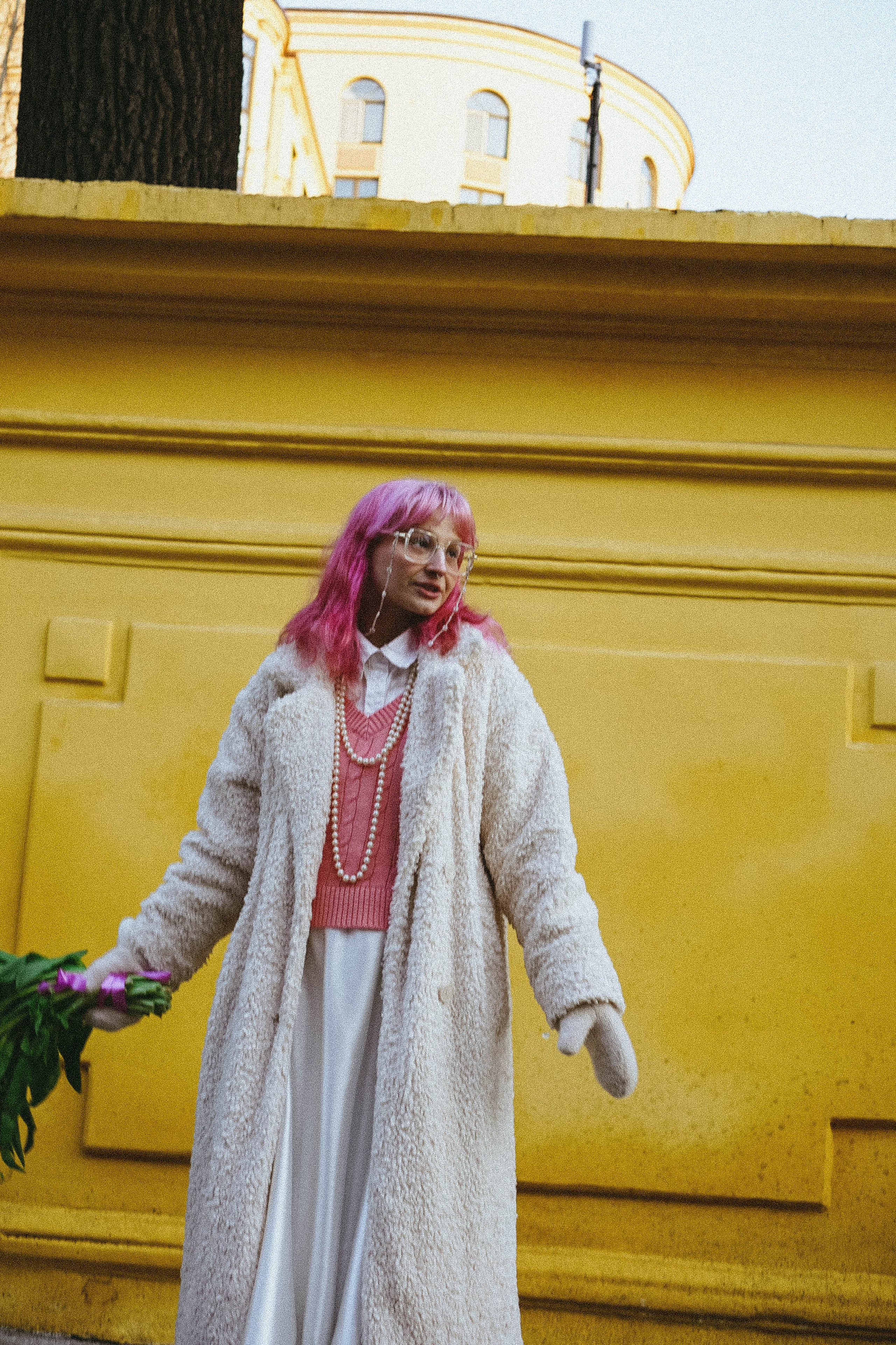 Прогулочная фотосессия с тюльпанами. Профессиональный фотограф, Санкт-Петербург — Виктория Богомолова