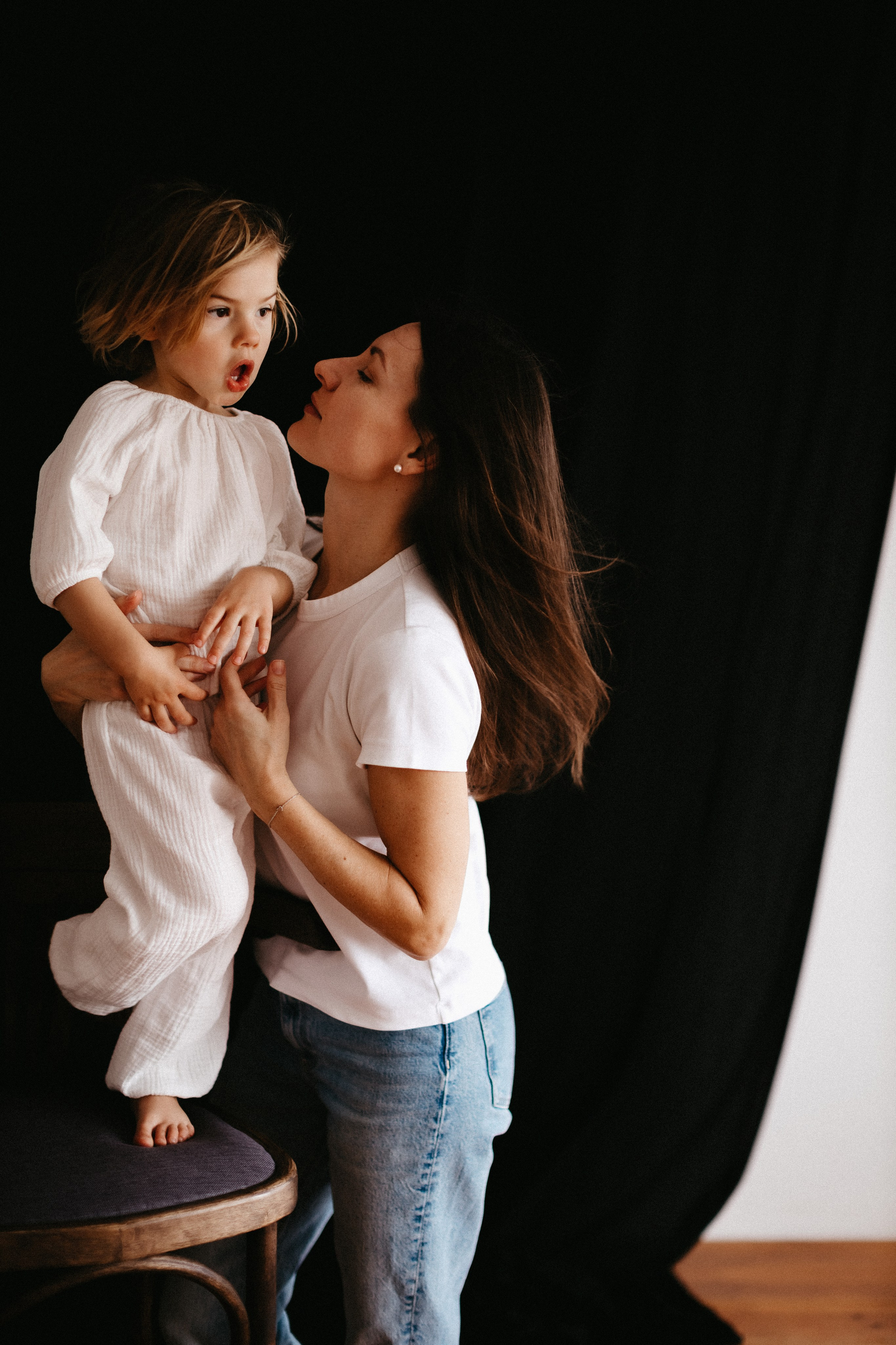 Мама и девочки. Евгения Пелипас