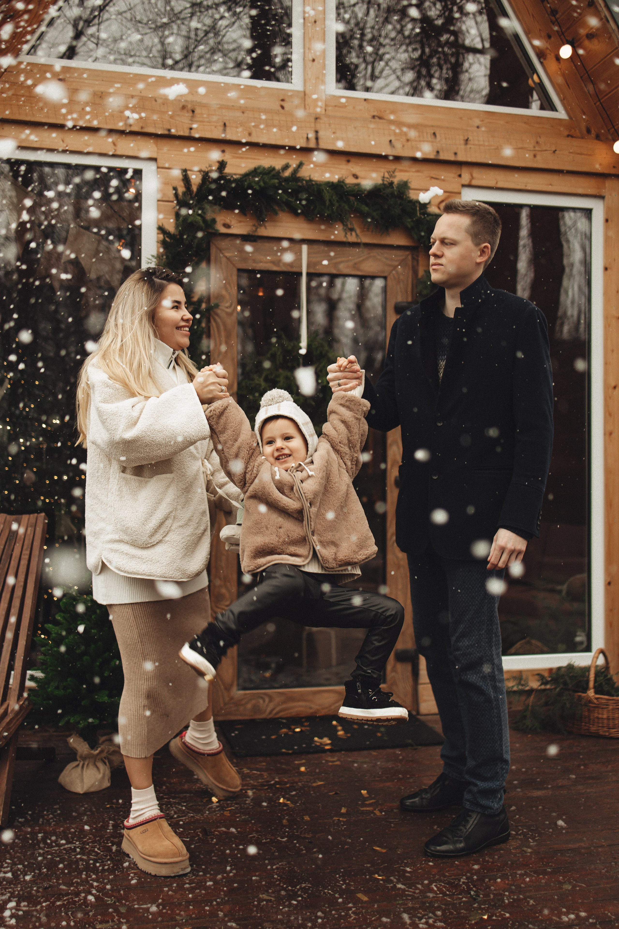 Новогодняя история в домике. Семейный и детский фотограф, таганрог, ростов-на-дону