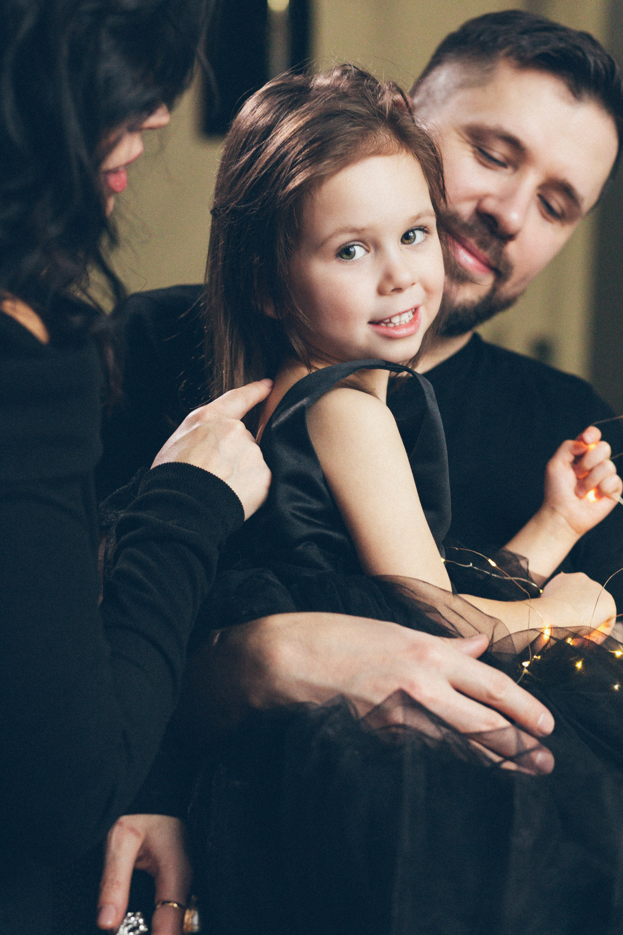 В черном. Детский семейный фотограф в Москве Светлана Микадзе