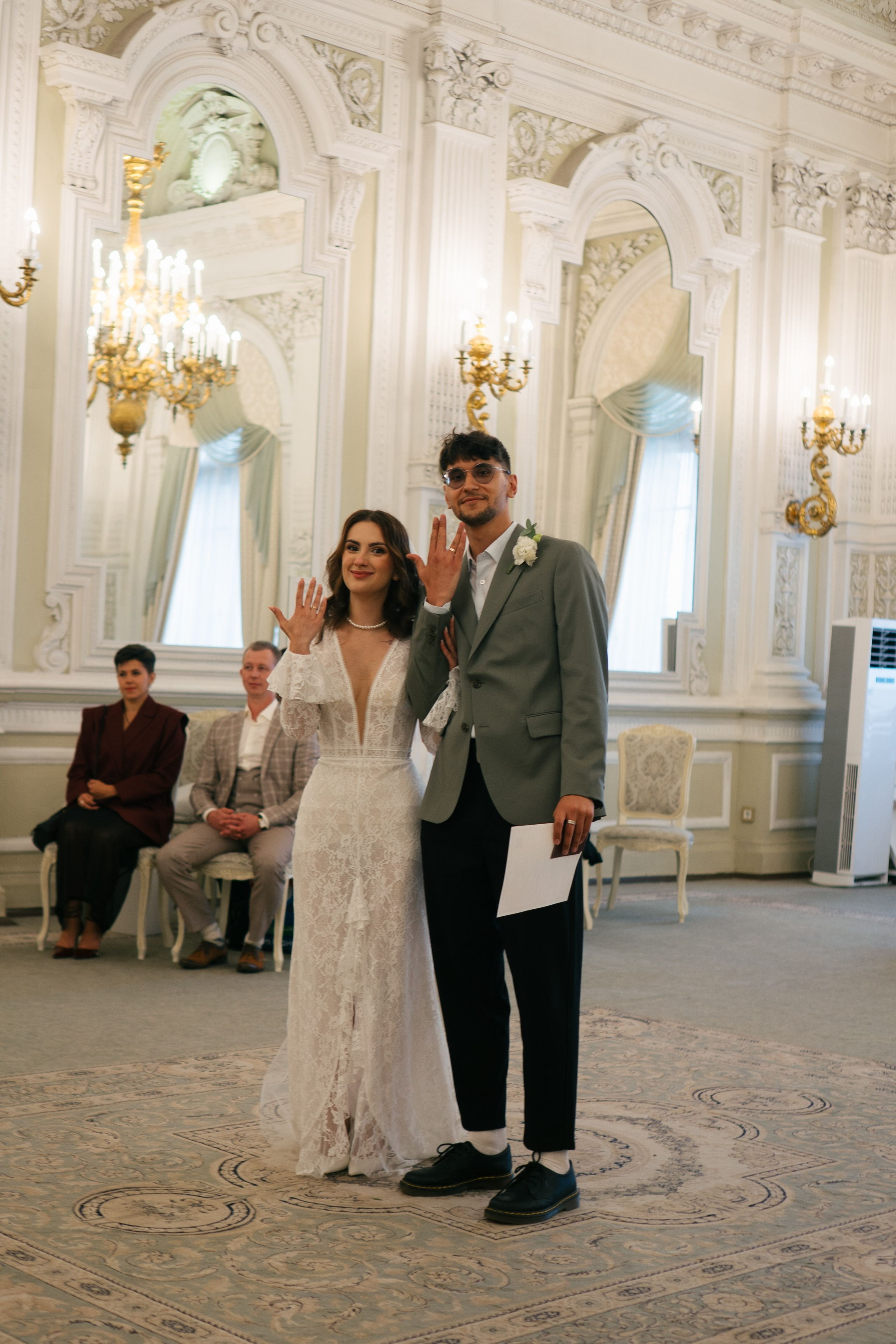 СВАДЕБНАЯ СЬЕМКА В ПЕРВОМ ДВОРЦЕ БРАКОСОЧЕТАНИЯ. Профессиональный фотограф, Санкт-Петербург — Виктория Богомолова