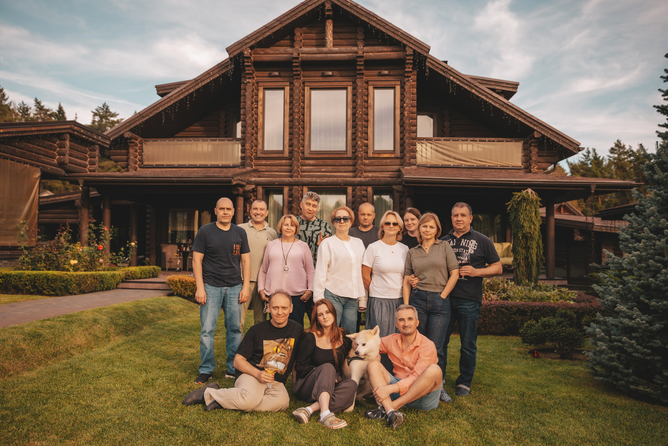 Юбилей на даче. Семейный и женский фотограф в Москве Надежда Воробьева