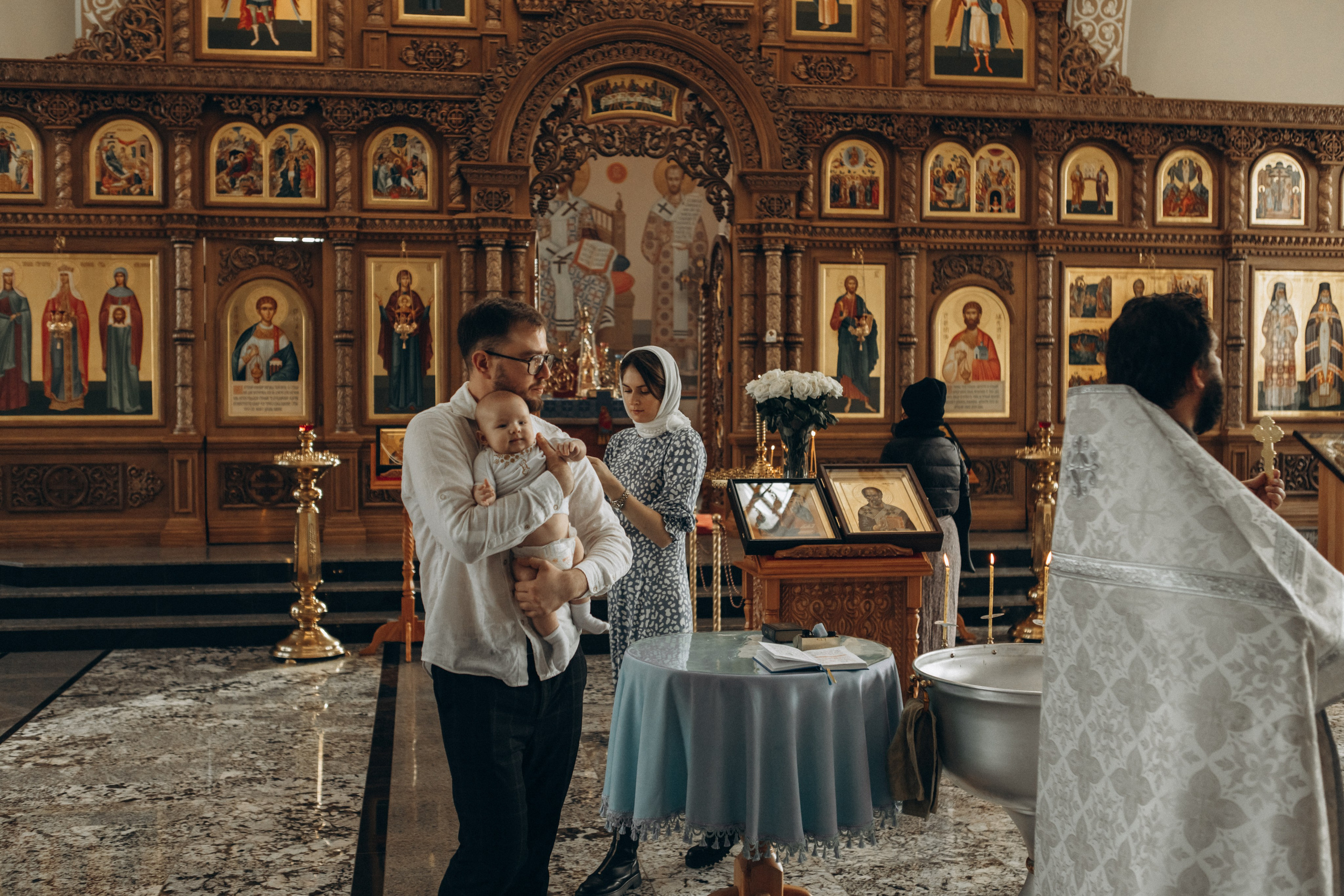 Крещение Дмитрия. Семейный фотограф в Краснодаре Виктория Кокоулина
