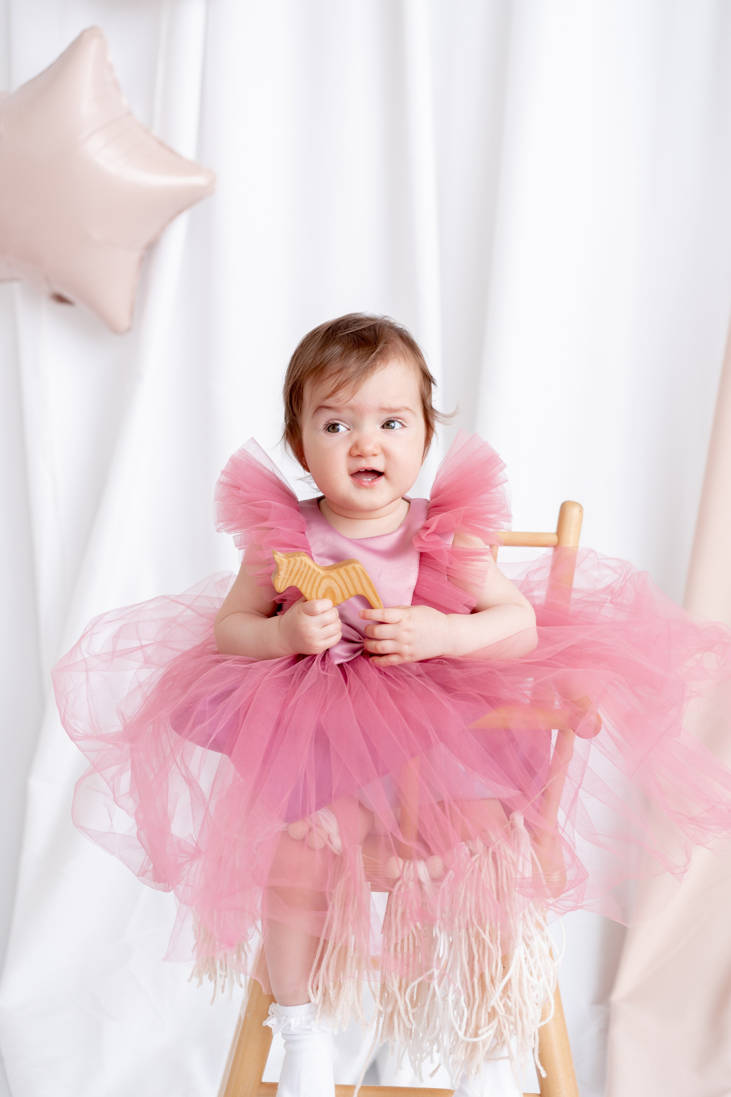 Первый день рождения малыша. Детская, семейная фотостудия в Санкт-Петербурге