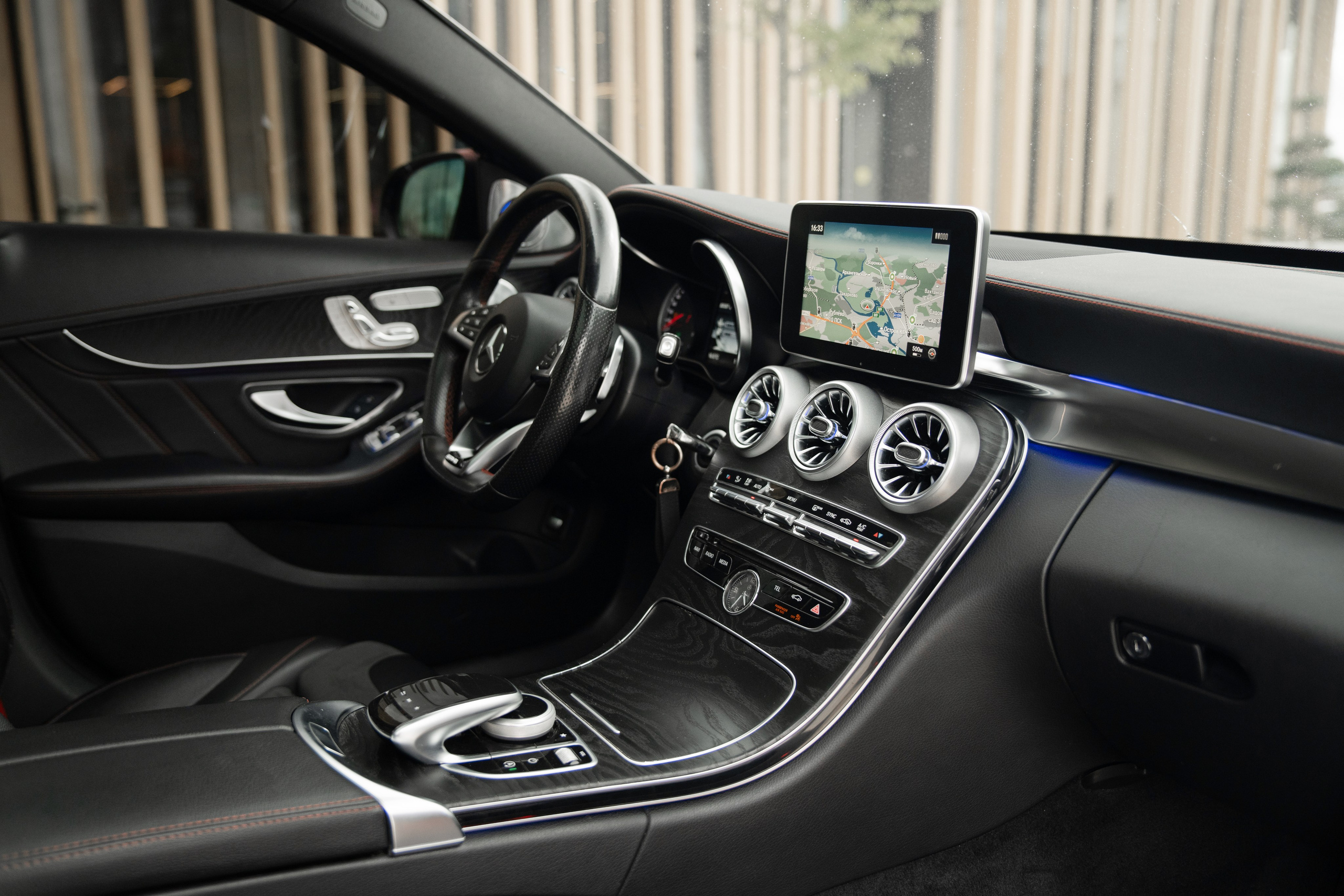 Mercedes Benz C43. Автомобильный фотограф Светлана Усова