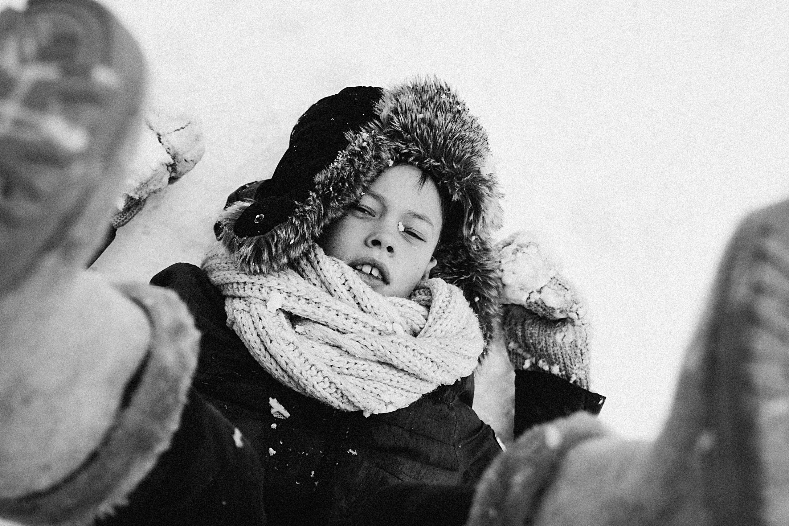Зимние радости. Репортажный и детский фотограф в Минске